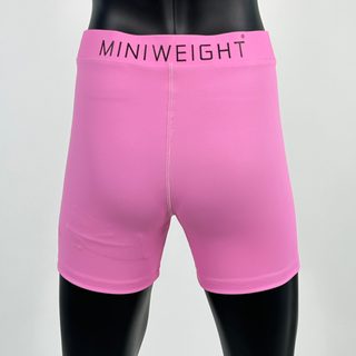 Classic Vale Tudo MMA Pink Giselle Compression Shorts