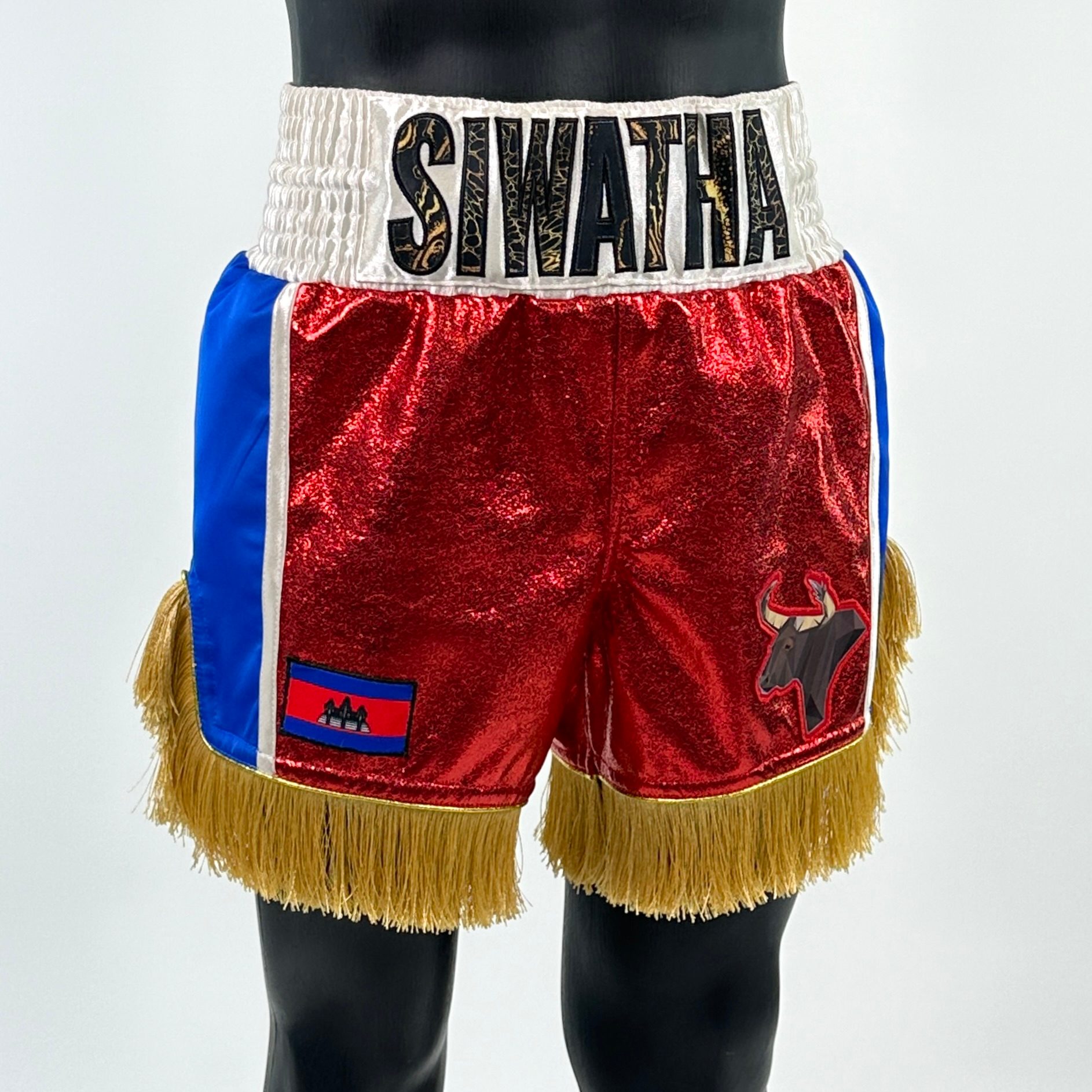 Side Stripe MTS Old Mesut 140087 Muay Thai Shorts
