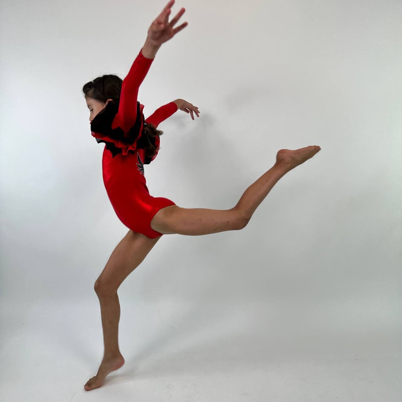 Classic Leotard Ruffles Sports Bra