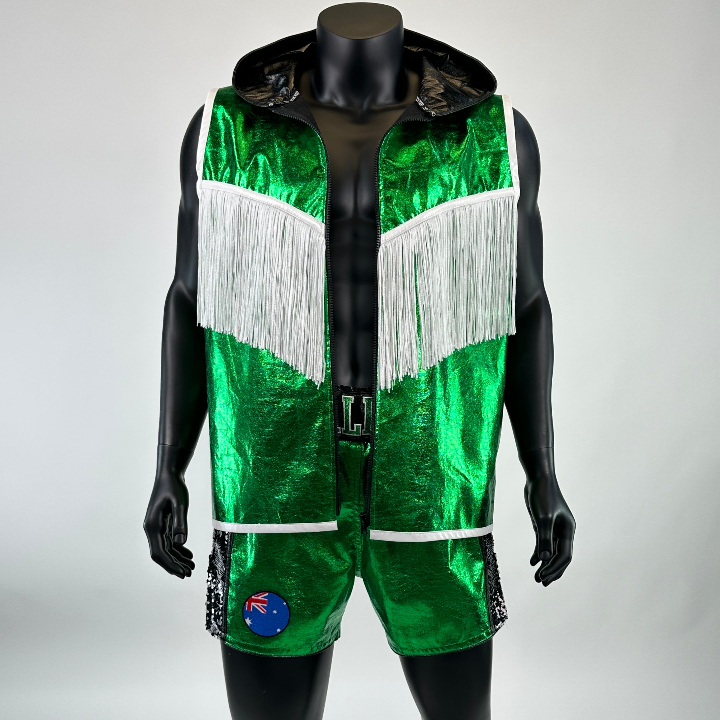 Side Stripe MTS Old Matt 141789 Muay Thai Shorts