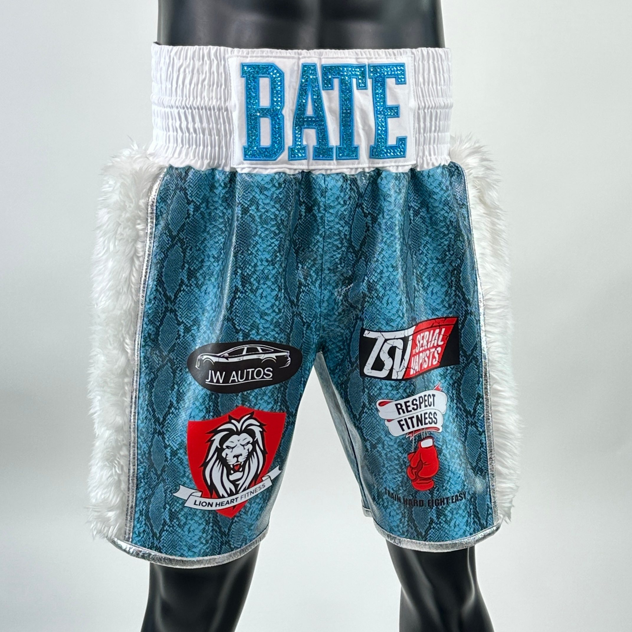 Side Stripe BX Old Jack 142173 Custom Boxing Shorts & Trunks