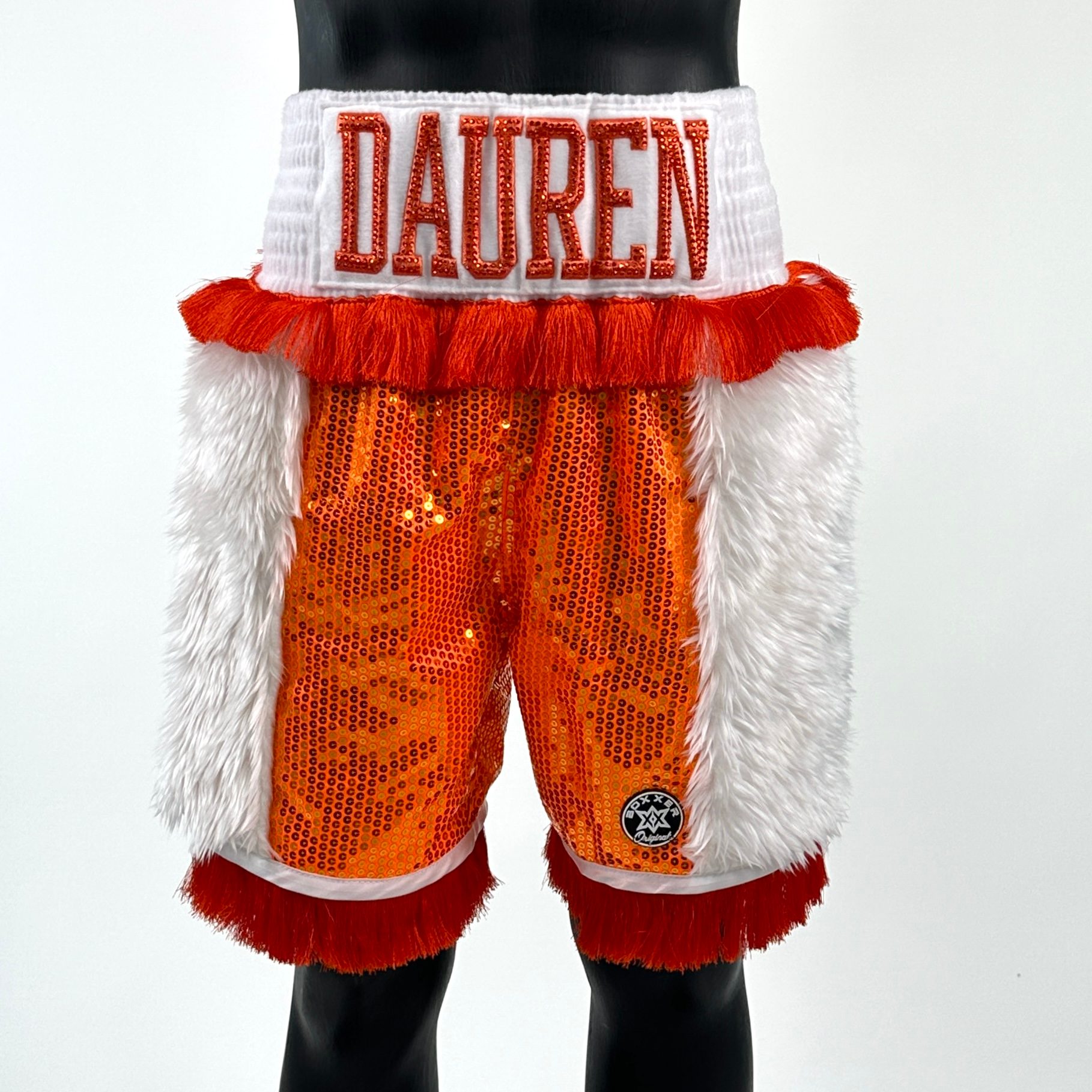 Three Stripes Bx Old Albijan 142982 Custom Boxing Shorts & Trunks