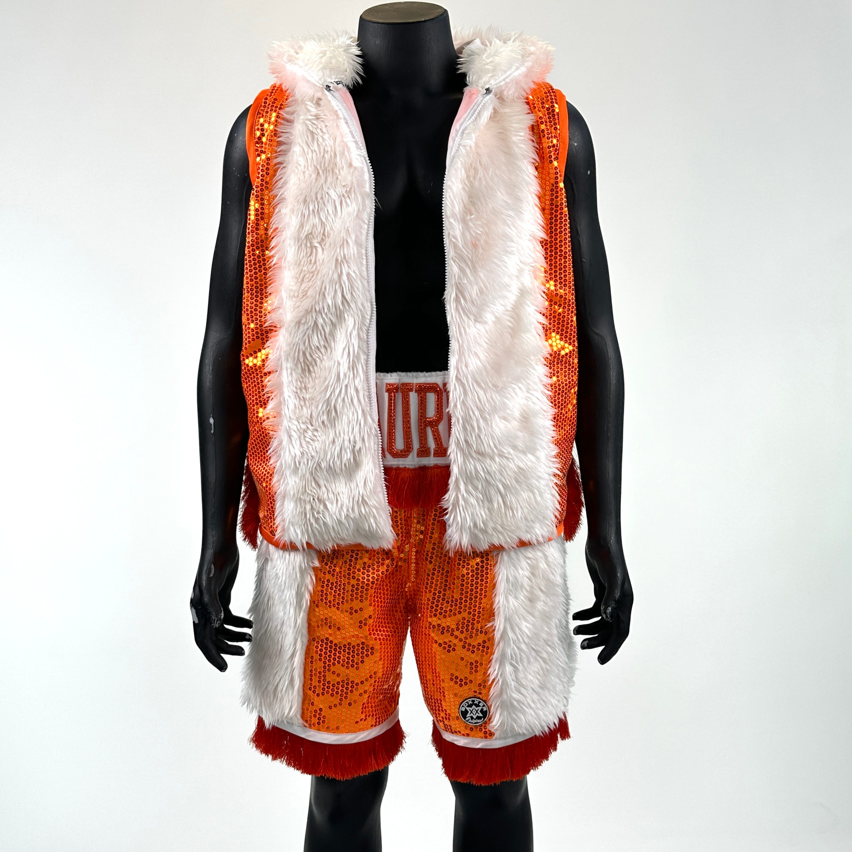 Three Stripes Bx Albijan 142982 Custom Boxing Shorts & Trunks