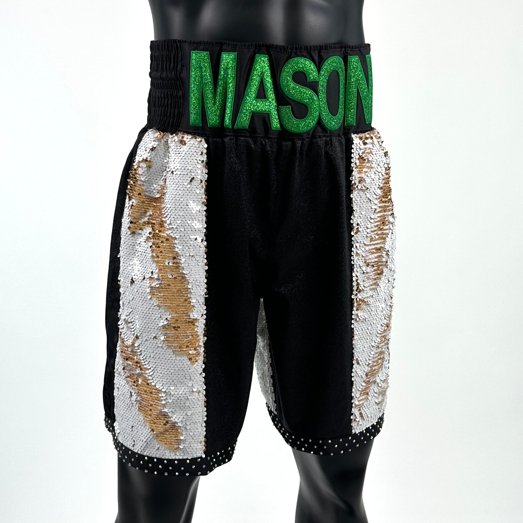 All Mayweather BX Old Luke 142833 Custom Boxing Shorts & Trunks
