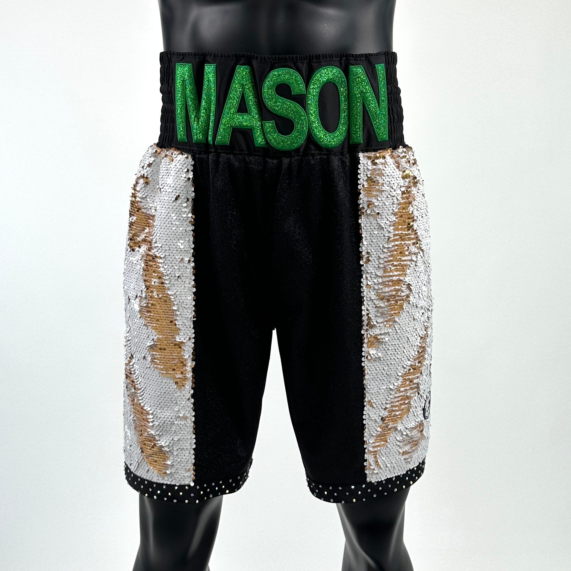 All Mayweather BX Luke 142833 Custom Boxing Shorts & Trunks