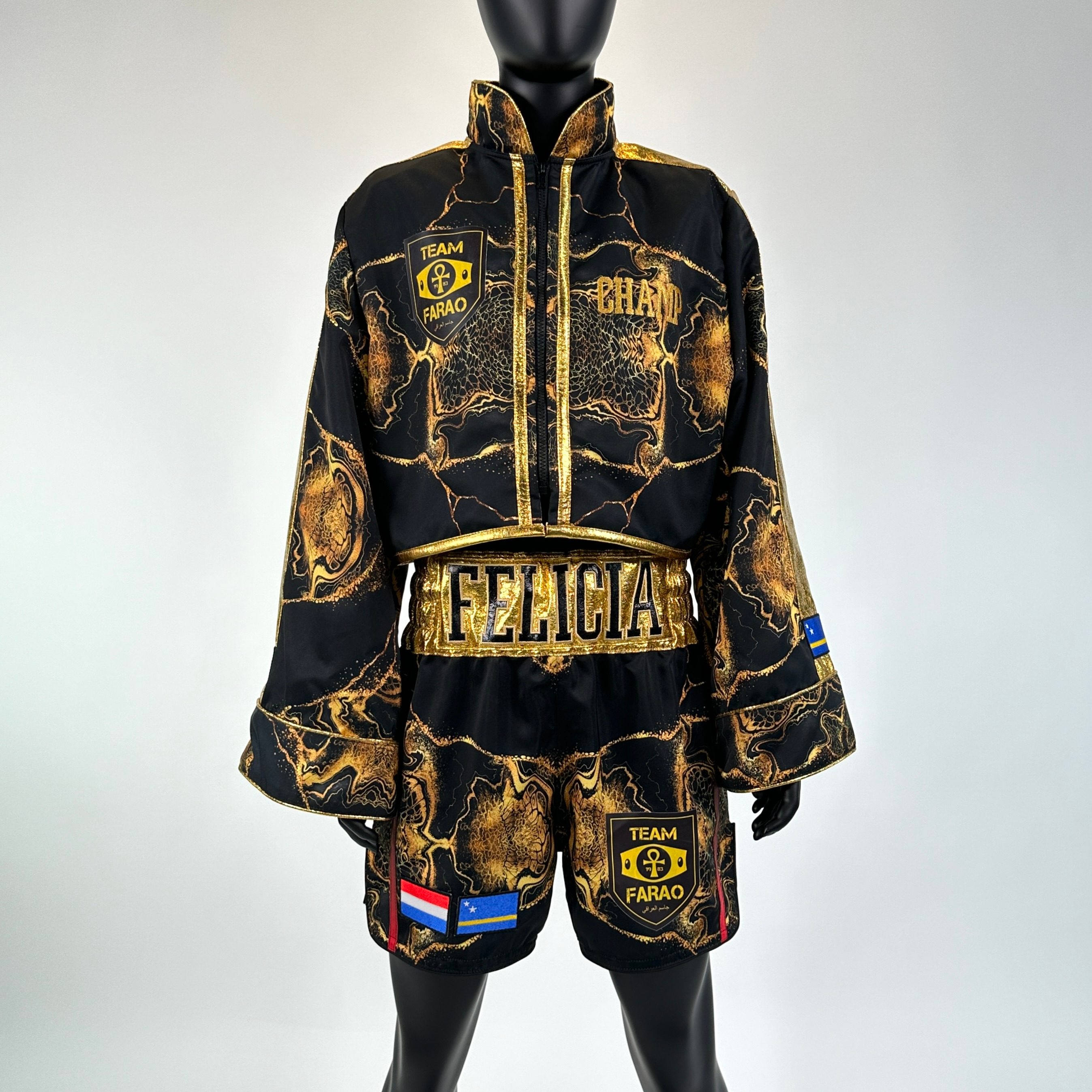 Side Stripe MTS Felicia 143917 WOMENS Muay Thai Shorts