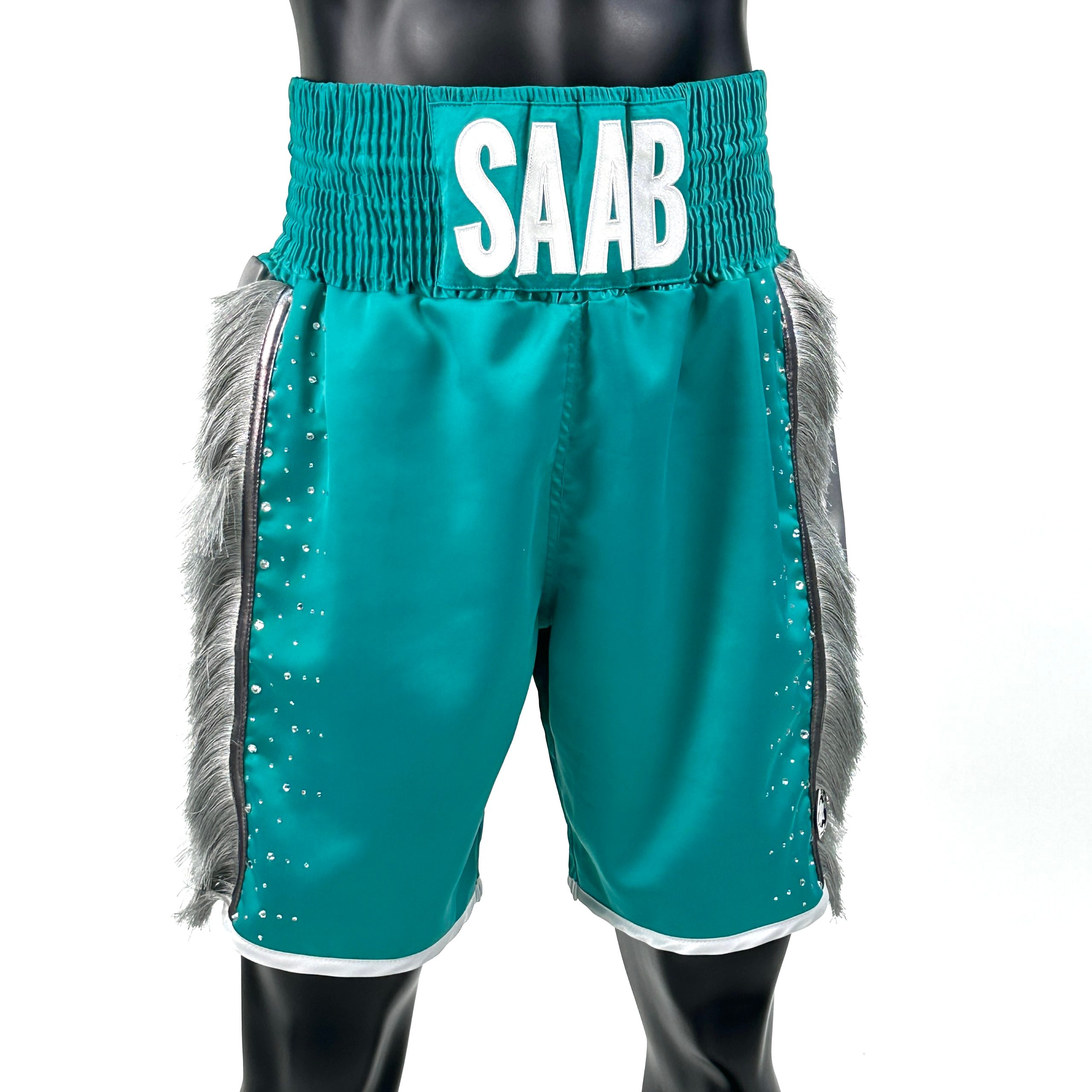Side Stripe BX  Jason 145828 Custom Boxing Shorts & Trunks