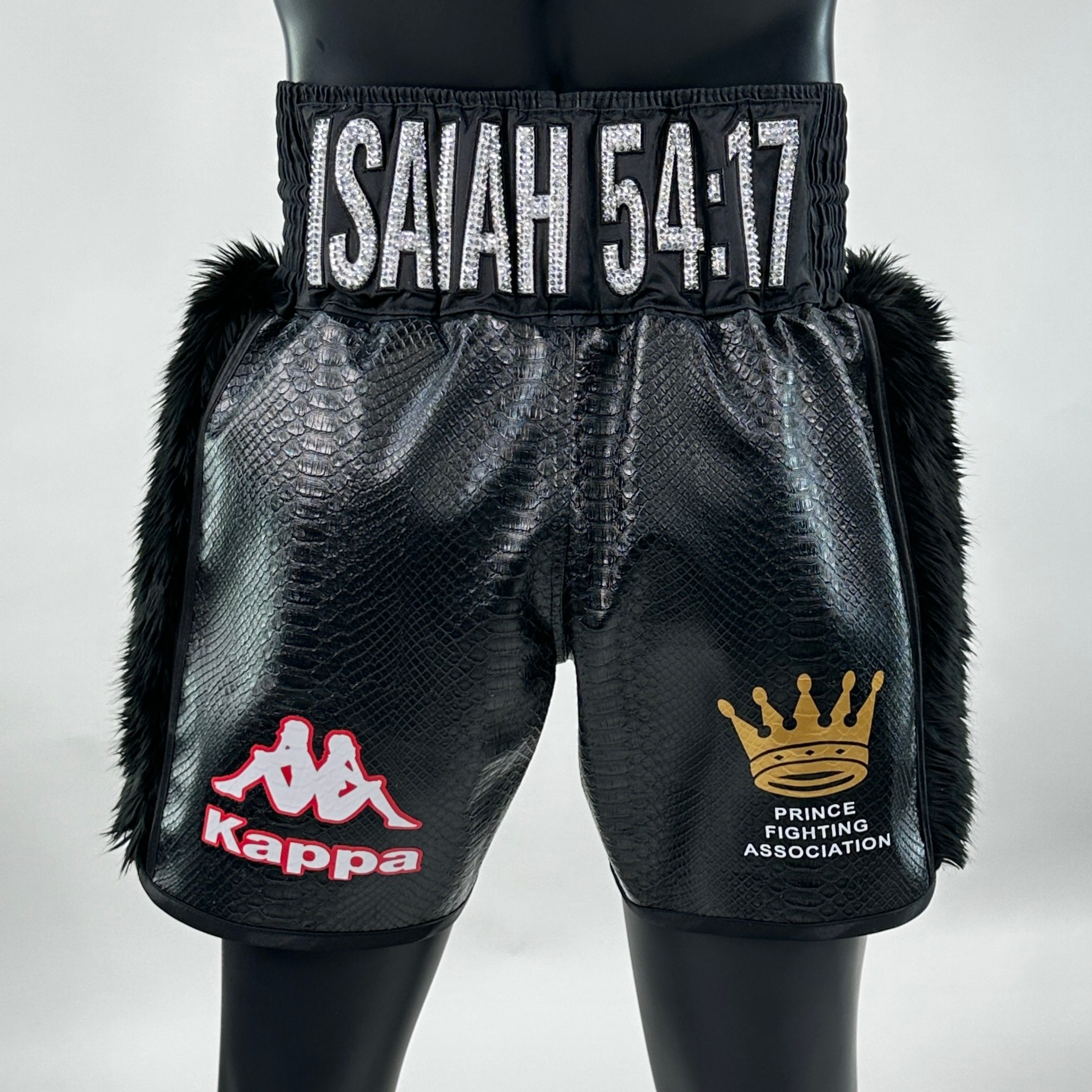 Side Stripe BX  Benjamin 147324 Custom Boxing Shorts & Trunks