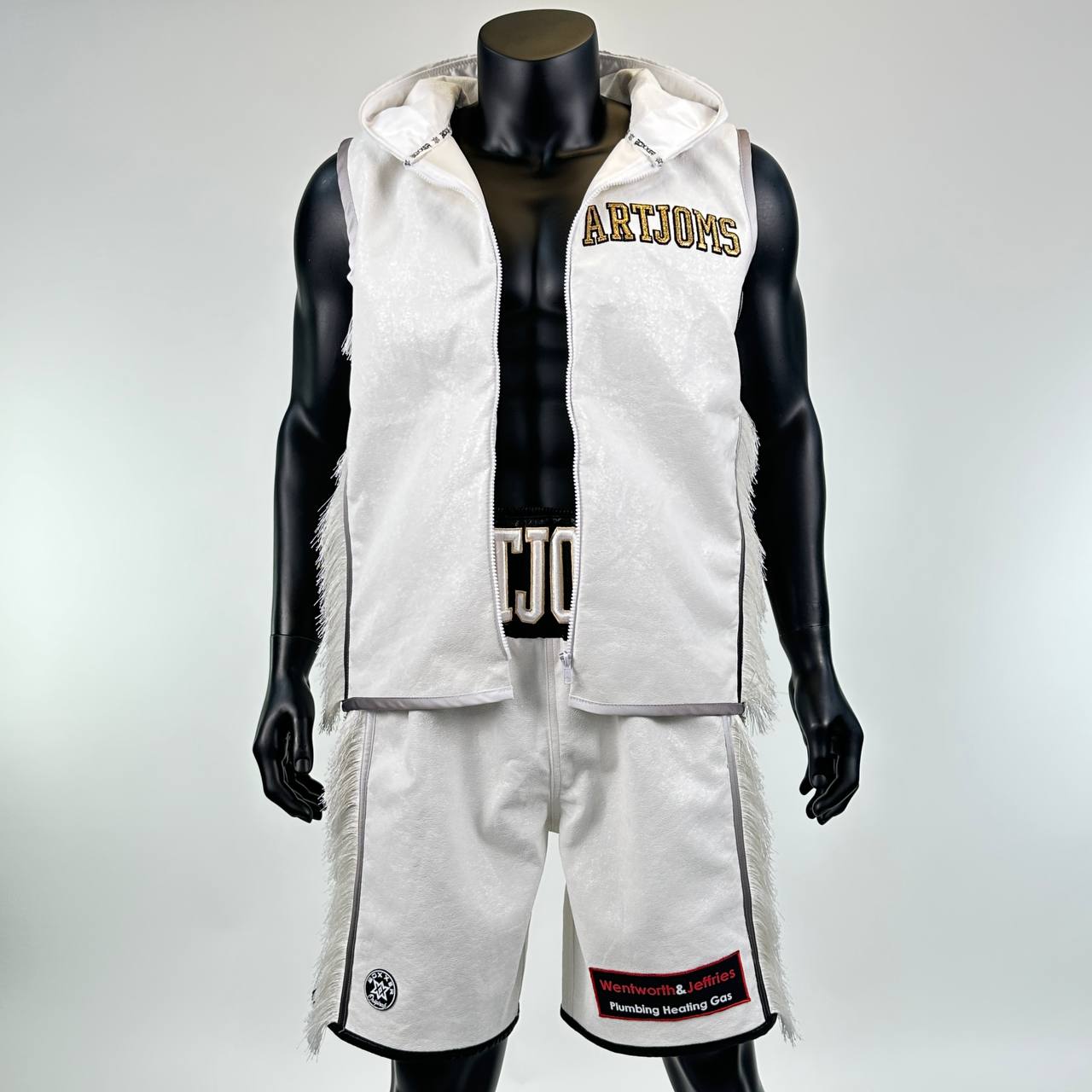 Side Stripe BX Old Andrejs 137471 Custom Boxing Shorts & Trunks