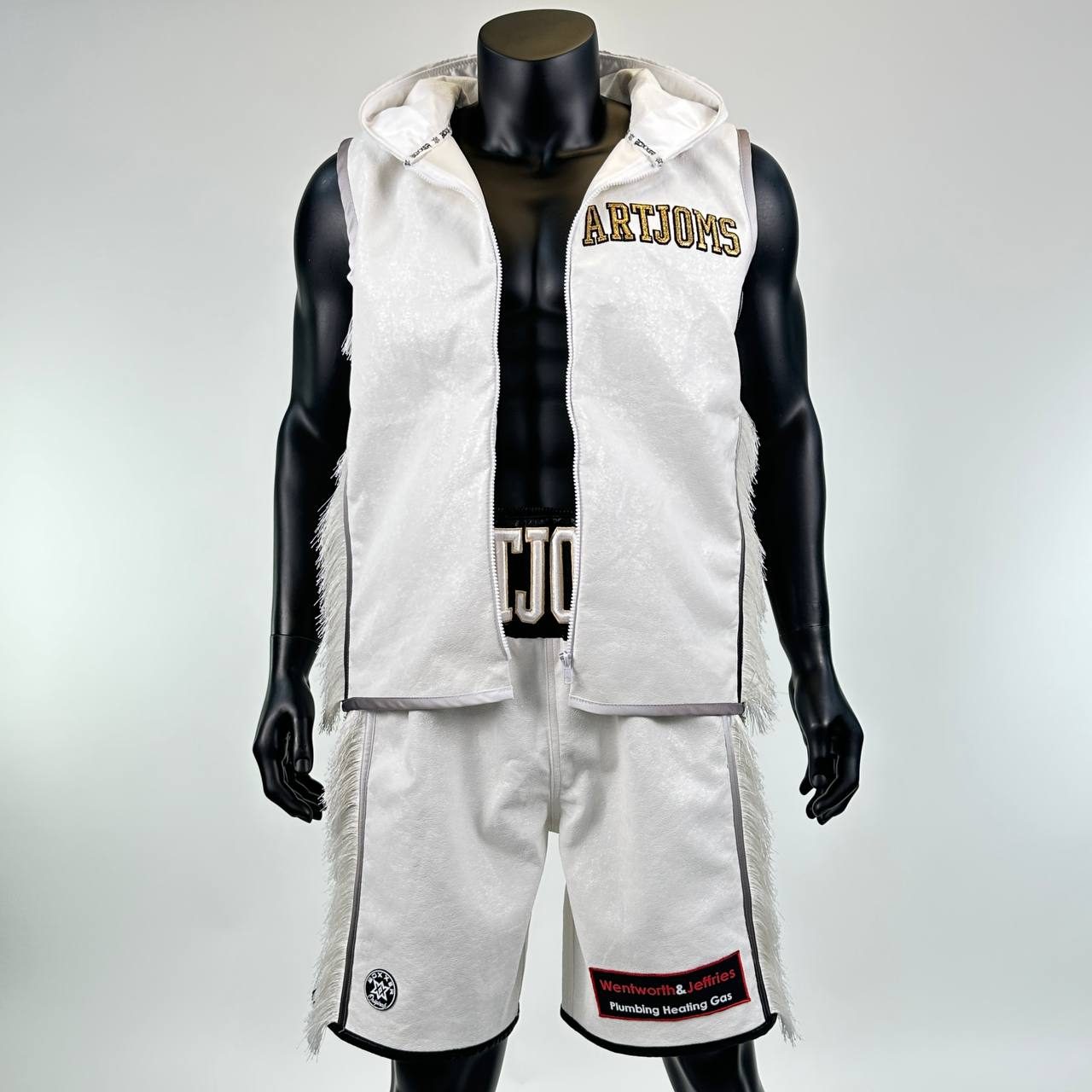 Side Stripe BX  Andrejs 137471 Custom Boxing Shorts & Trunks