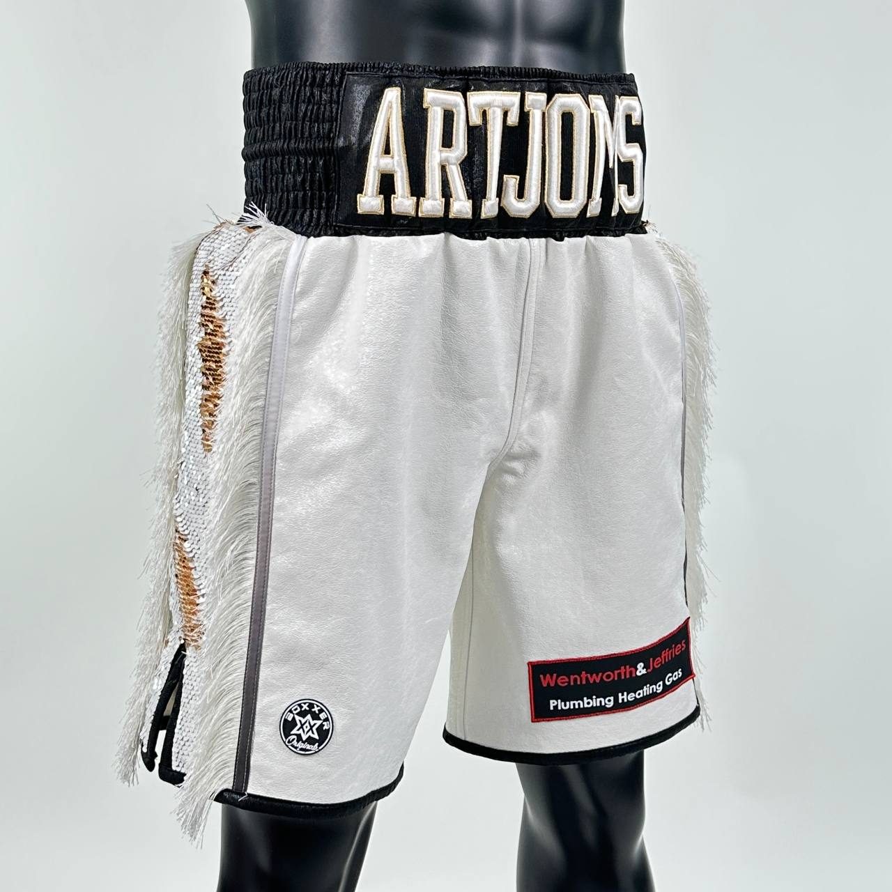Side Stripe BX  Andrejs 137471 Custom Boxing Shorts & Trunks