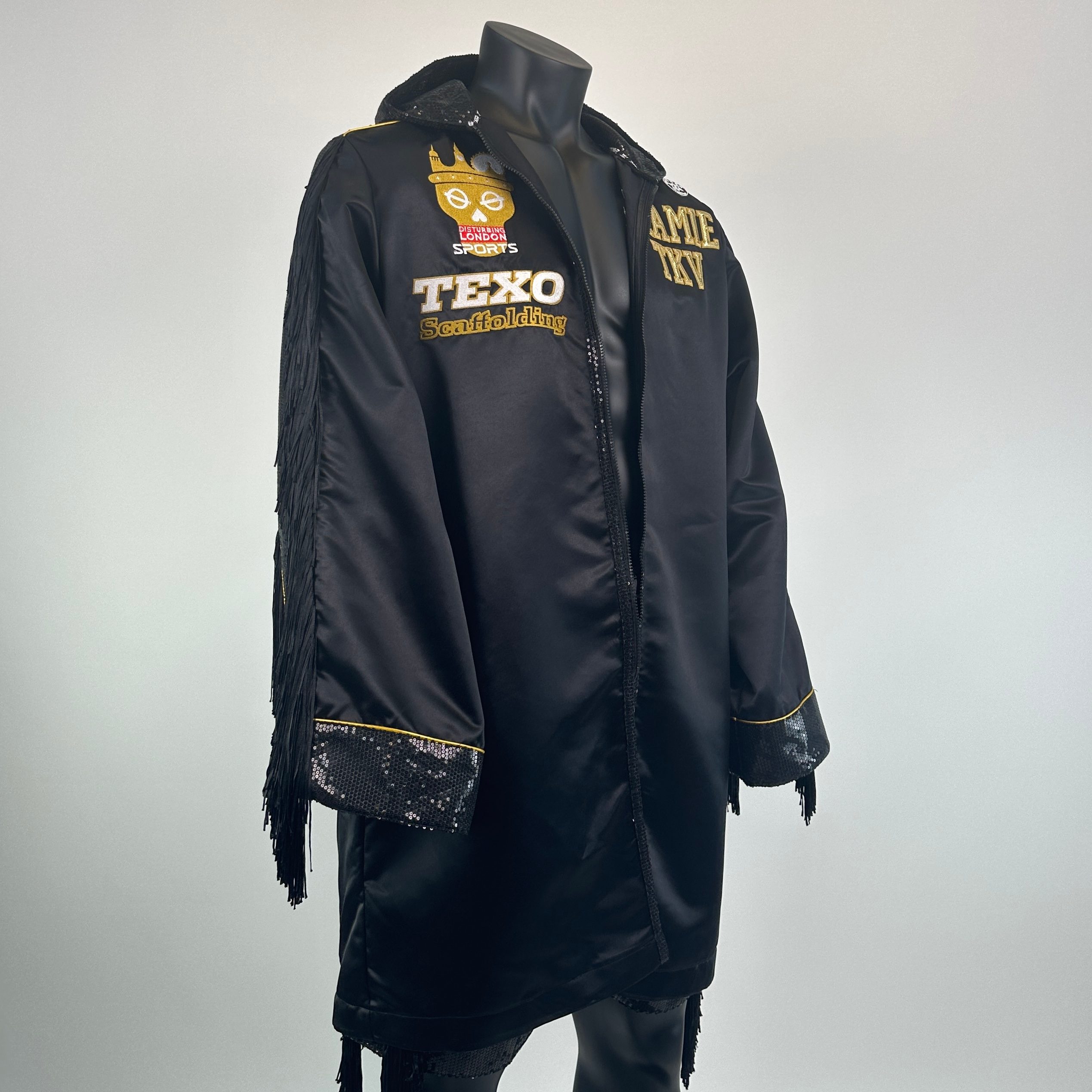 Sleeve Tassel Robe (Zip, no belt) Jeamie 149854  Robes