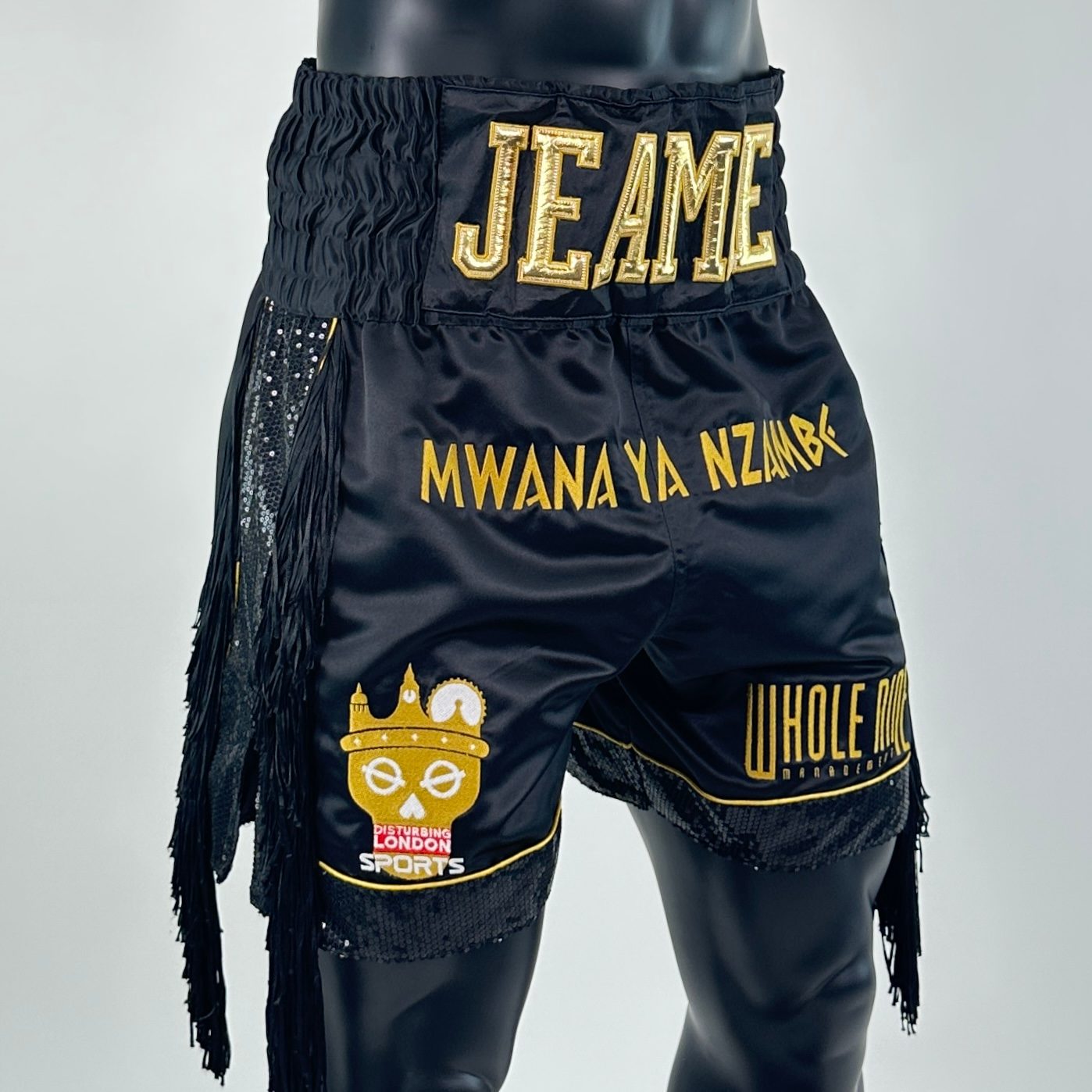 Panel Long Tassels BX Old Jeamie 149854  Custom Boxing Shorts & Trunks