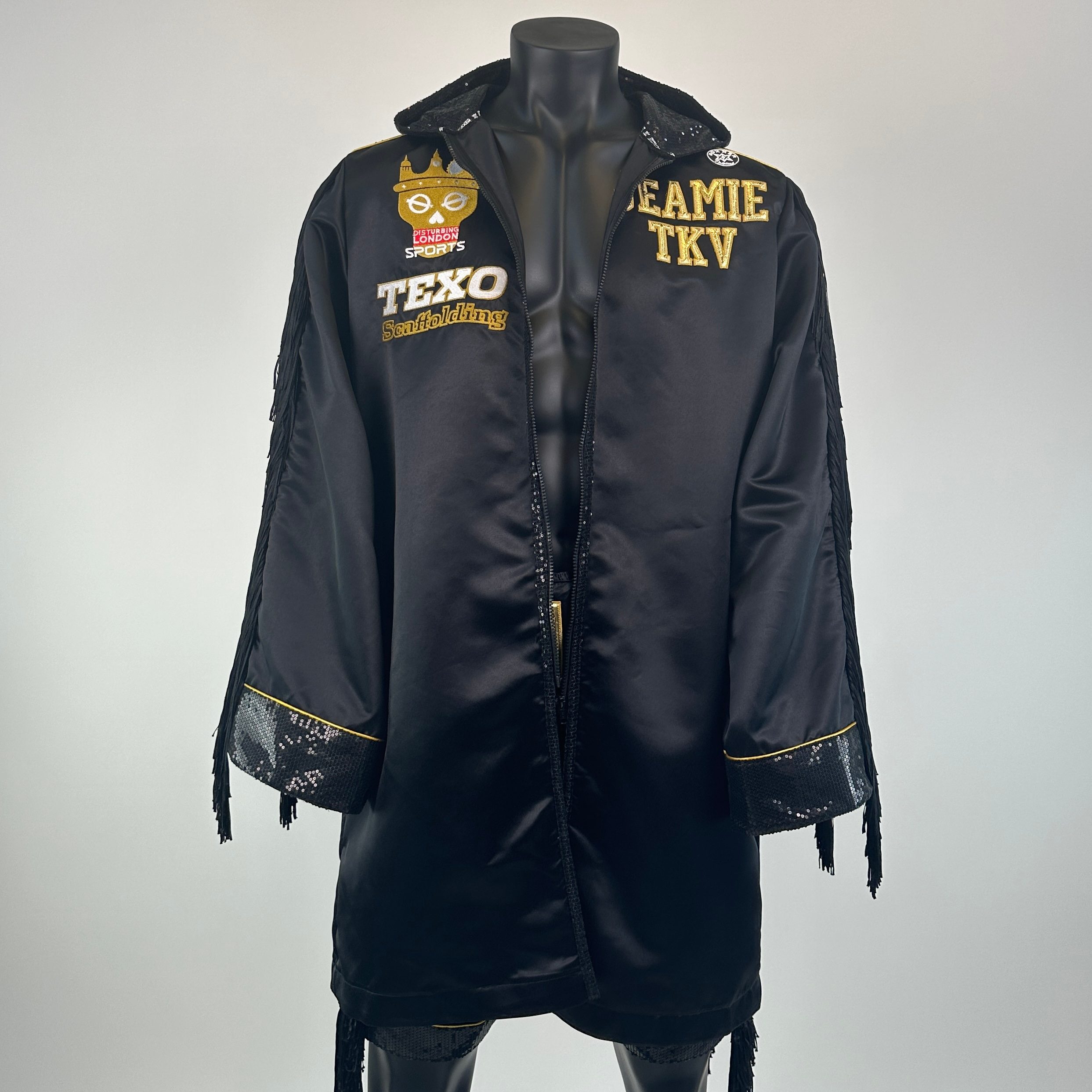 Panel Long Tassels BX Jeamie 149854  Custom Boxing Shorts & Trunks