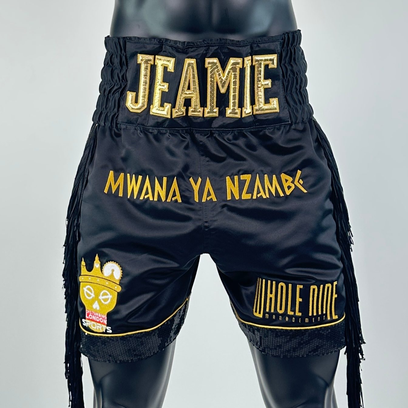 Panel Long Tassels BX Jeamie 149854  Custom Boxing Shorts & Trunks