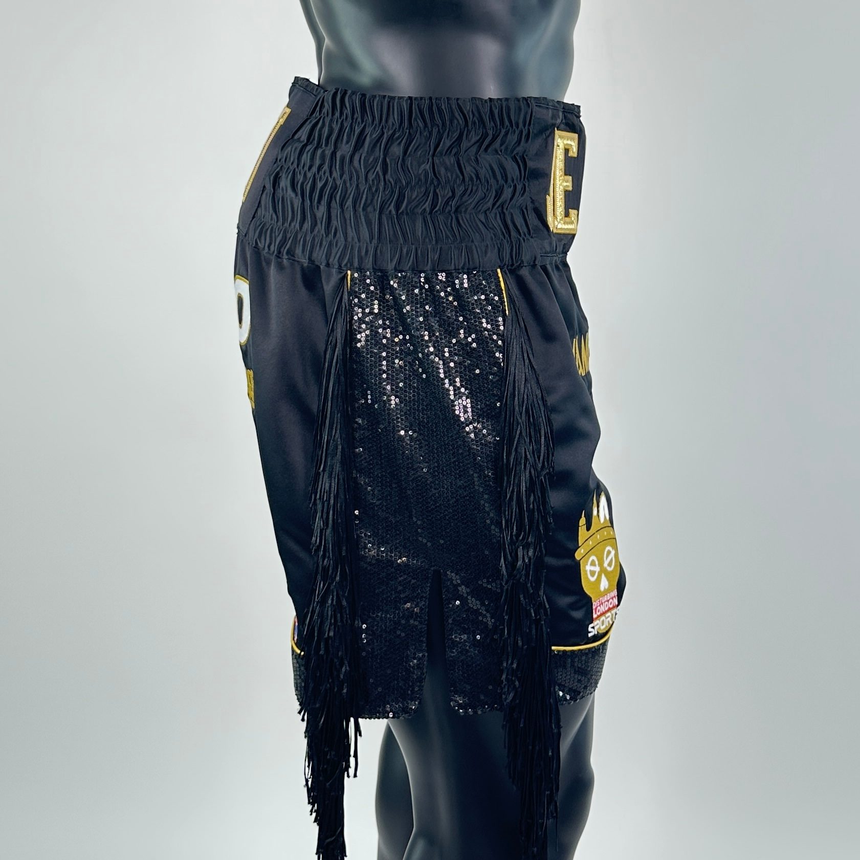 Panel Long Tassels BX Jeamie 149854  Custom Boxing Shorts & Trunks