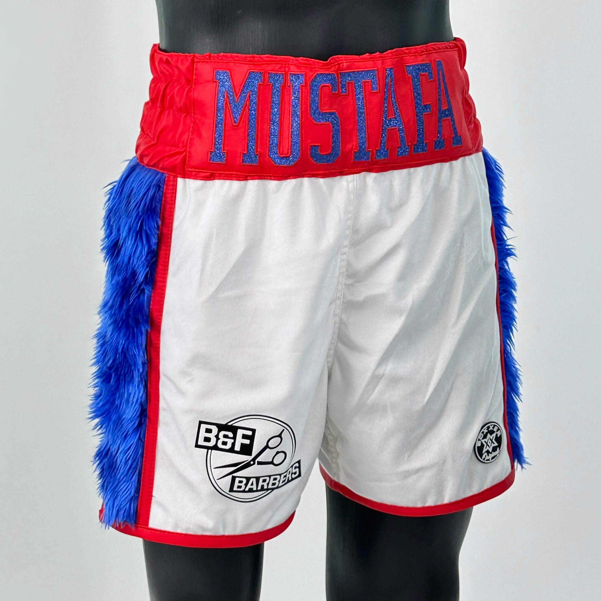 Side Stripe BX Old Hatim 149350 Custom Boxing Shorts & Trunks