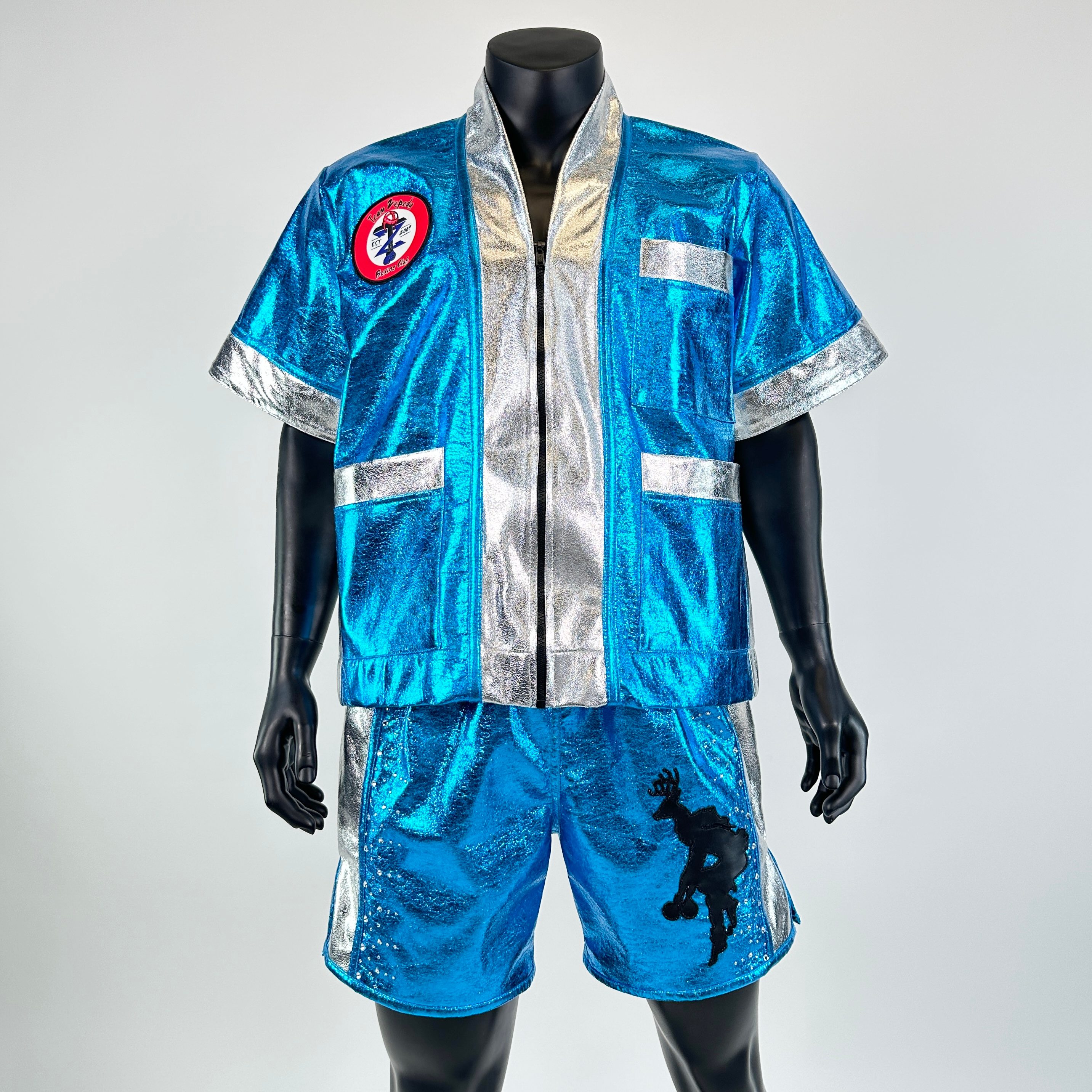 Side Stripe BX  Lorena 149932 Custom Boxing Shorts & Trunks