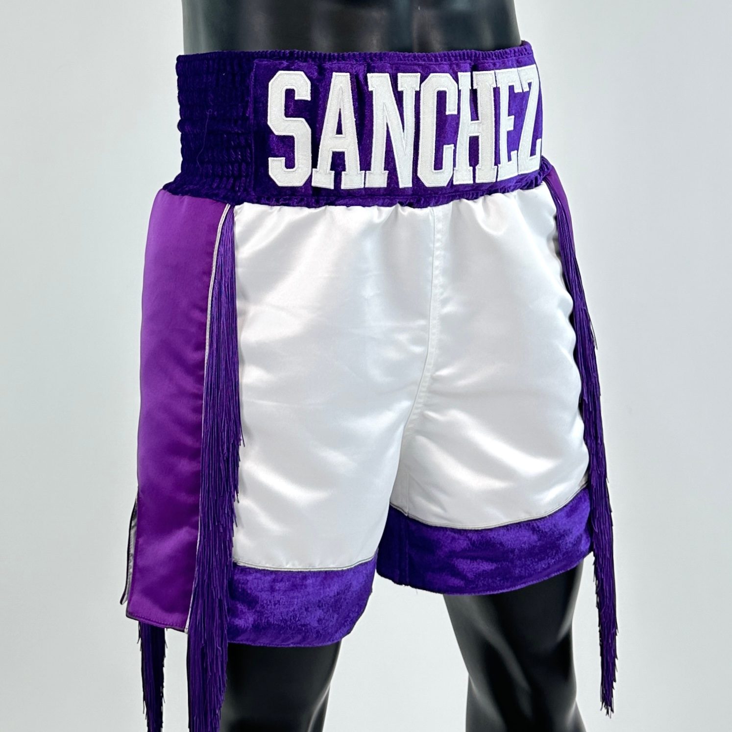 Panel Long Tassels BX Yahir 151166 Custom Boxing Shorts & Trunks