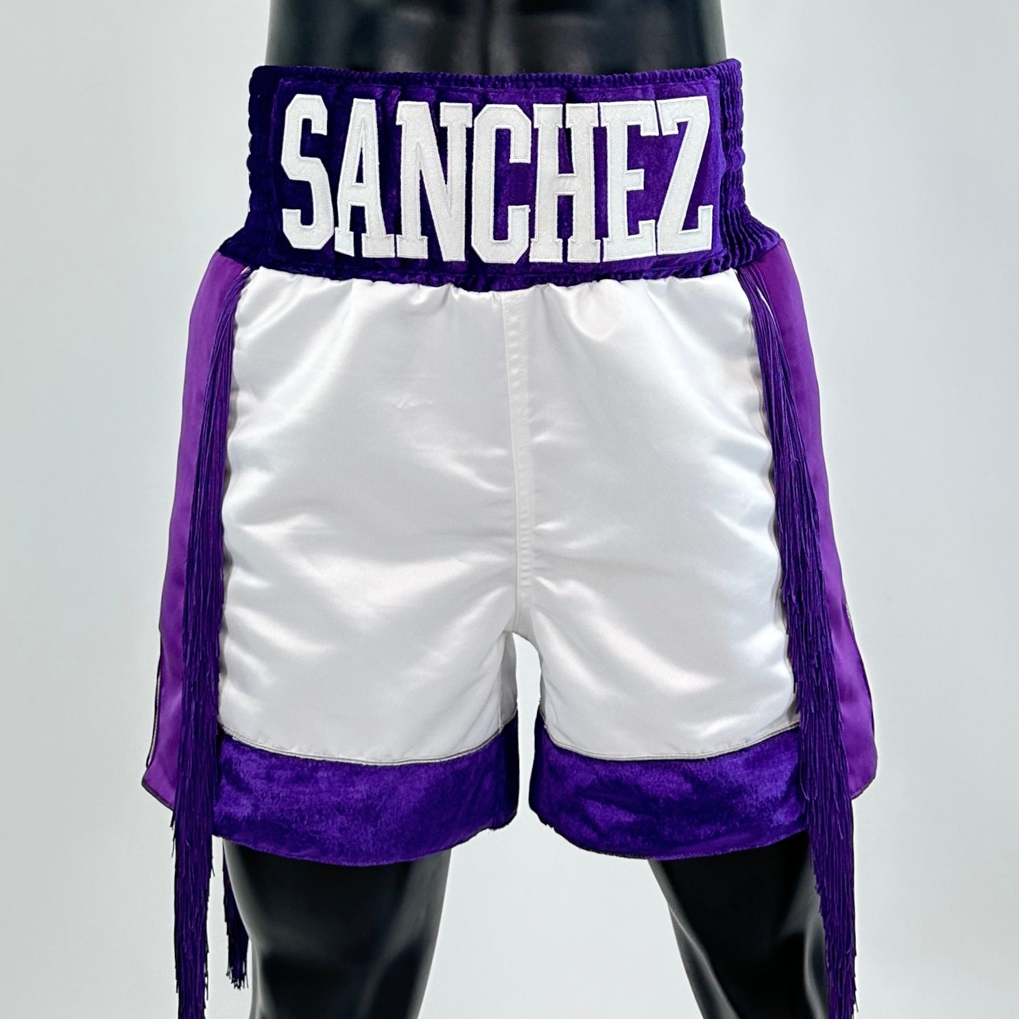Panel Long Tassels BX Yahir 151166 Custom Boxing Shorts & Trunks
