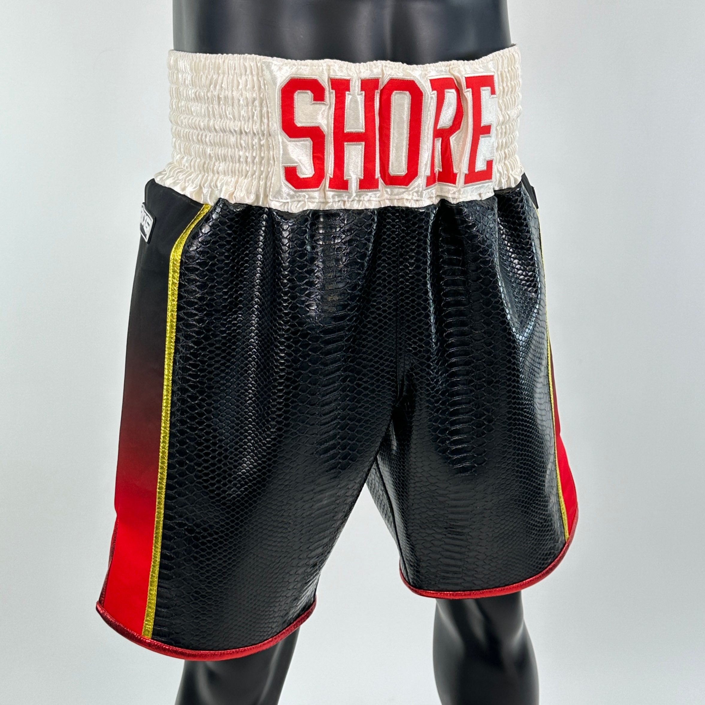 Side Stripe BX Old Ben 151707 Custom Boxing Shorts & Trunks