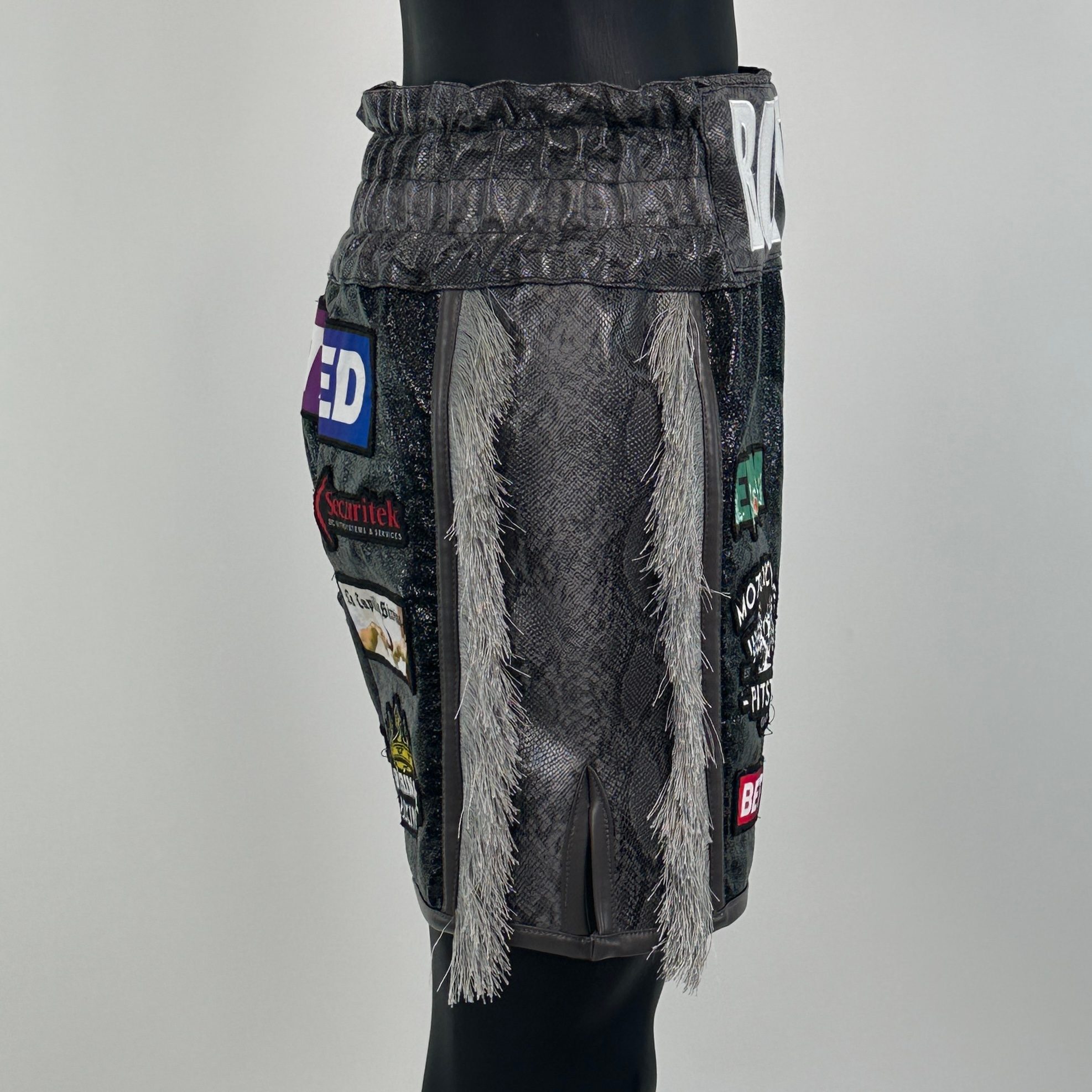 Side Stripe BX  Tyrone 151353 Custom Boxing Shorts & Trunks