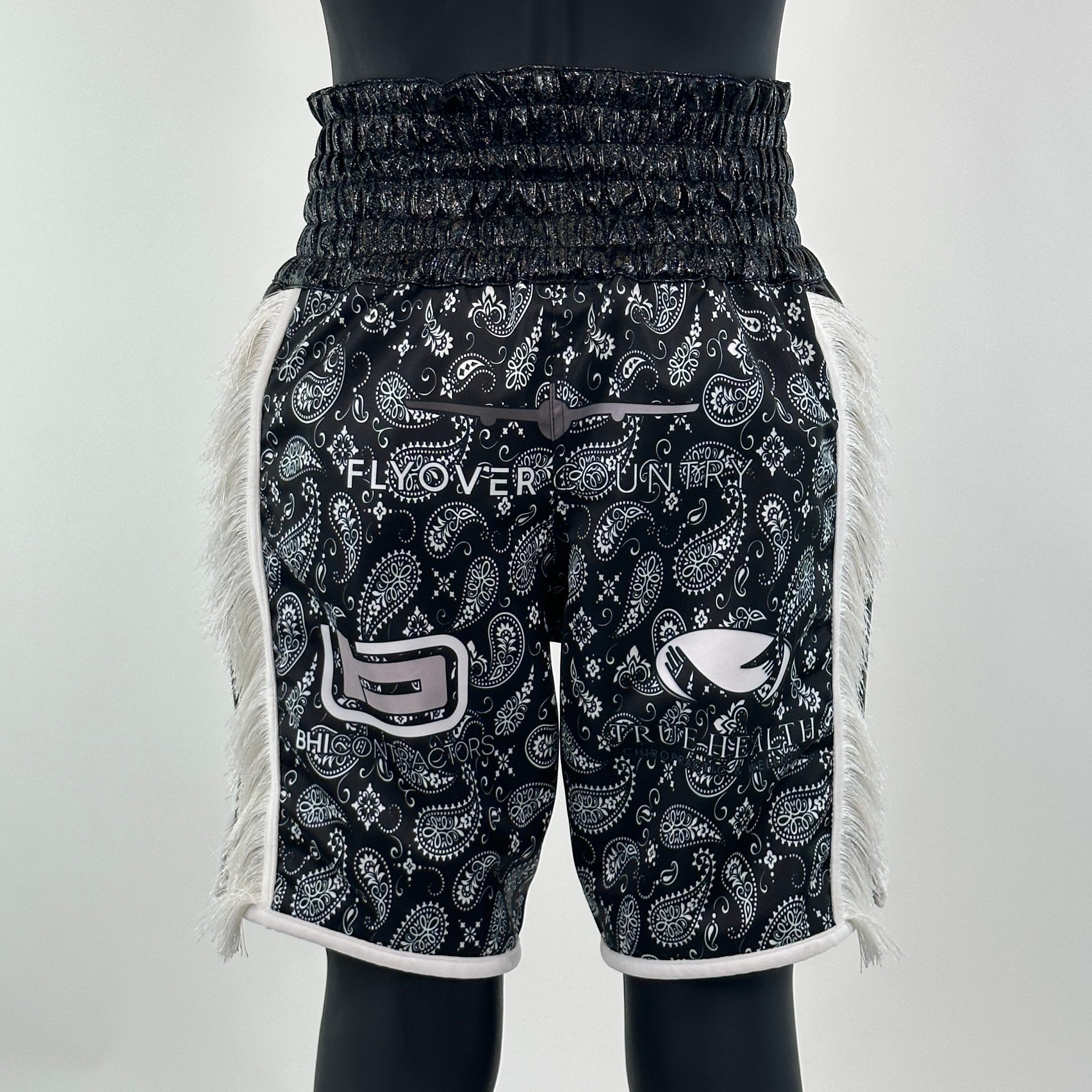 Side Stripe BX  Traevon 153475 Custom Boxing Shorts & Trunks