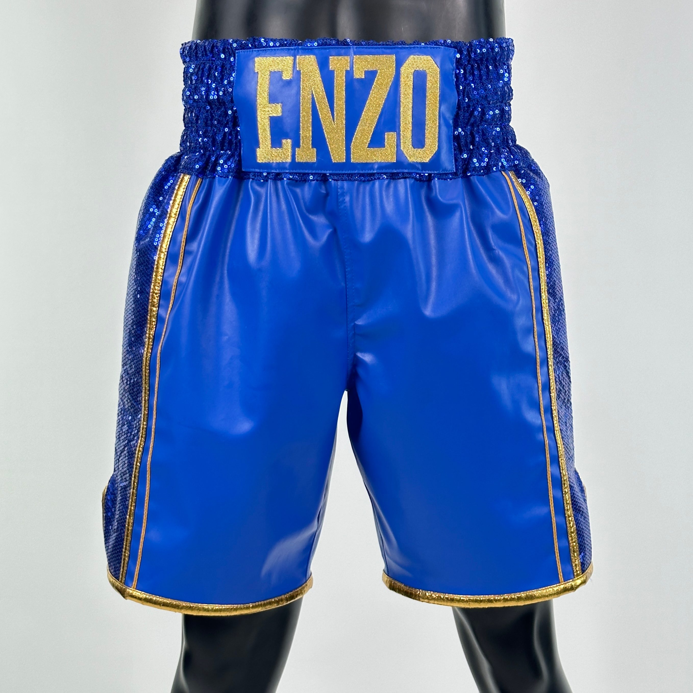 Side Stripe Luxury II Enzo 152915 Custom Boxing Shorts & Trunks