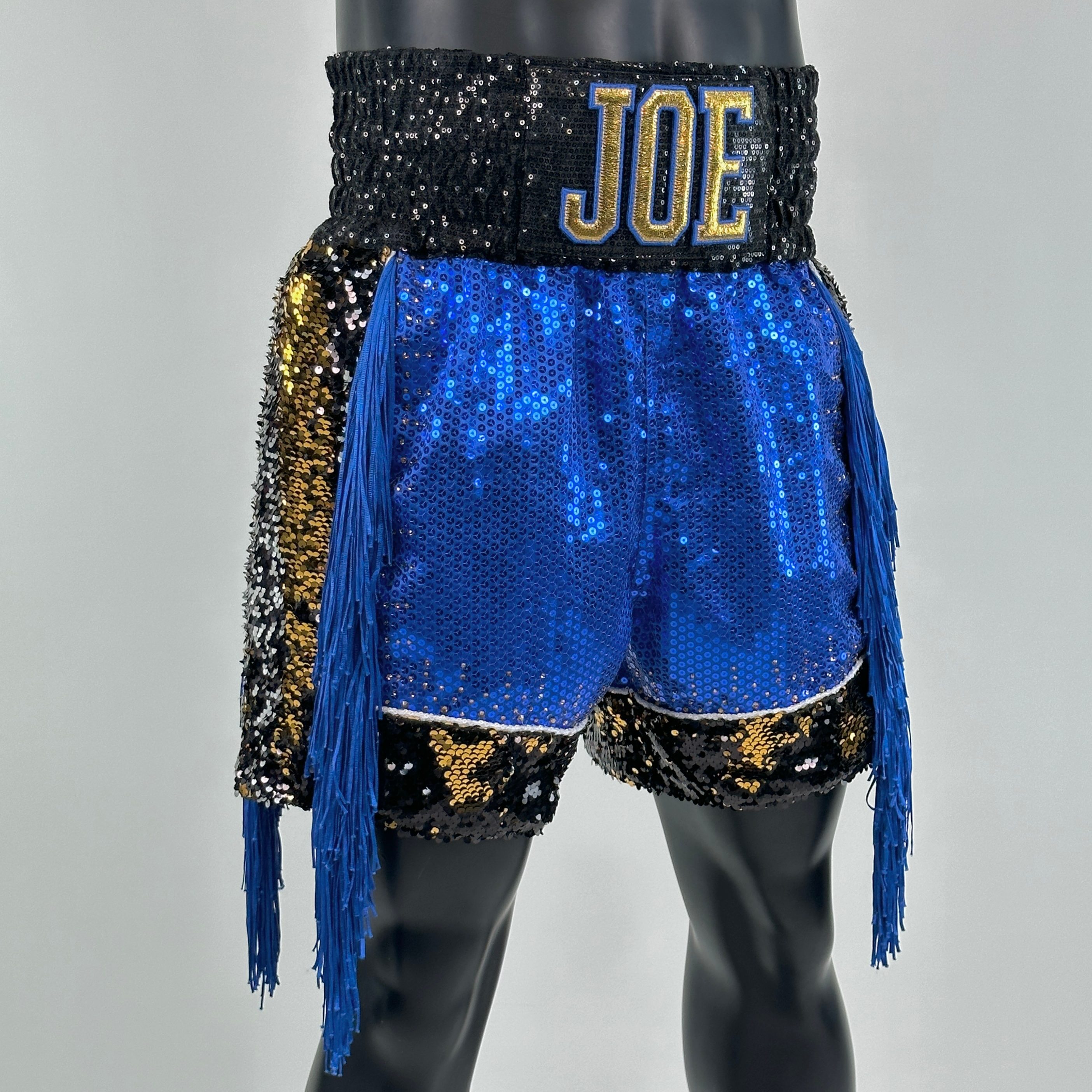 Panel Long Tassels BX Old Jade 153913 Custom Boxing Shorts & Trunks