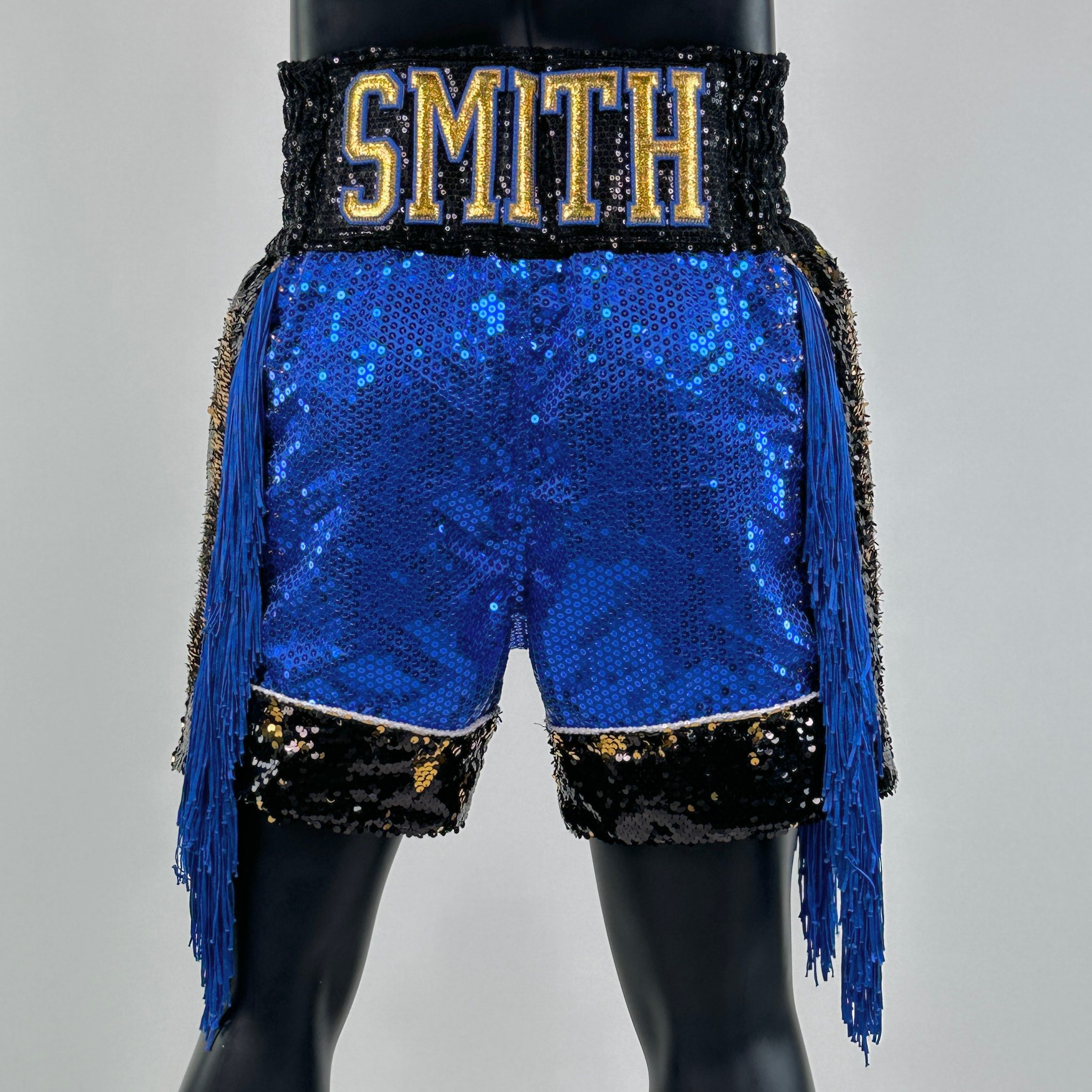 Panel Long Tassels BX Jade 153913 Custom Boxing Shorts & Trunks