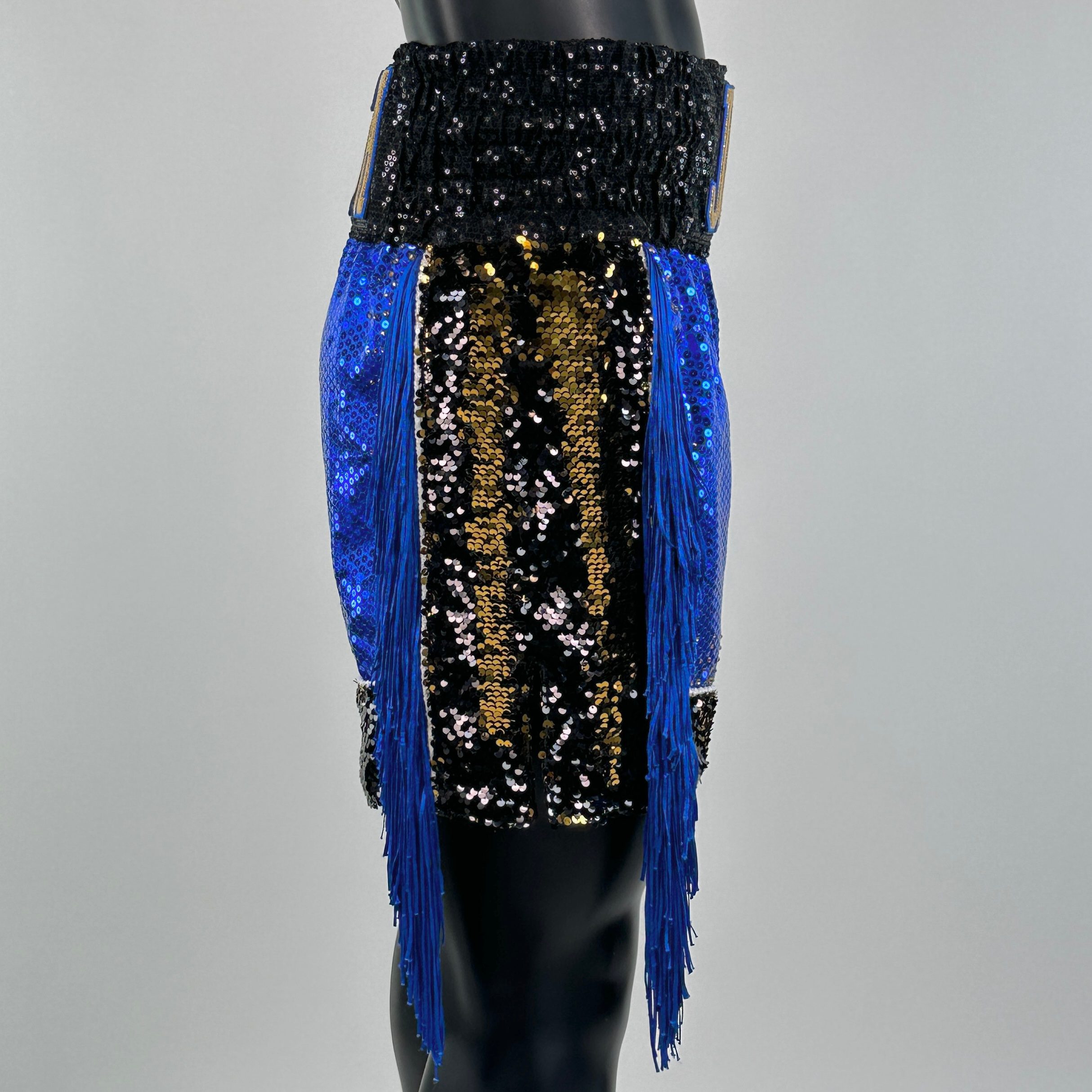 Panel Long Tassels BX Jade 153913 Custom Boxing Shorts & Trunks