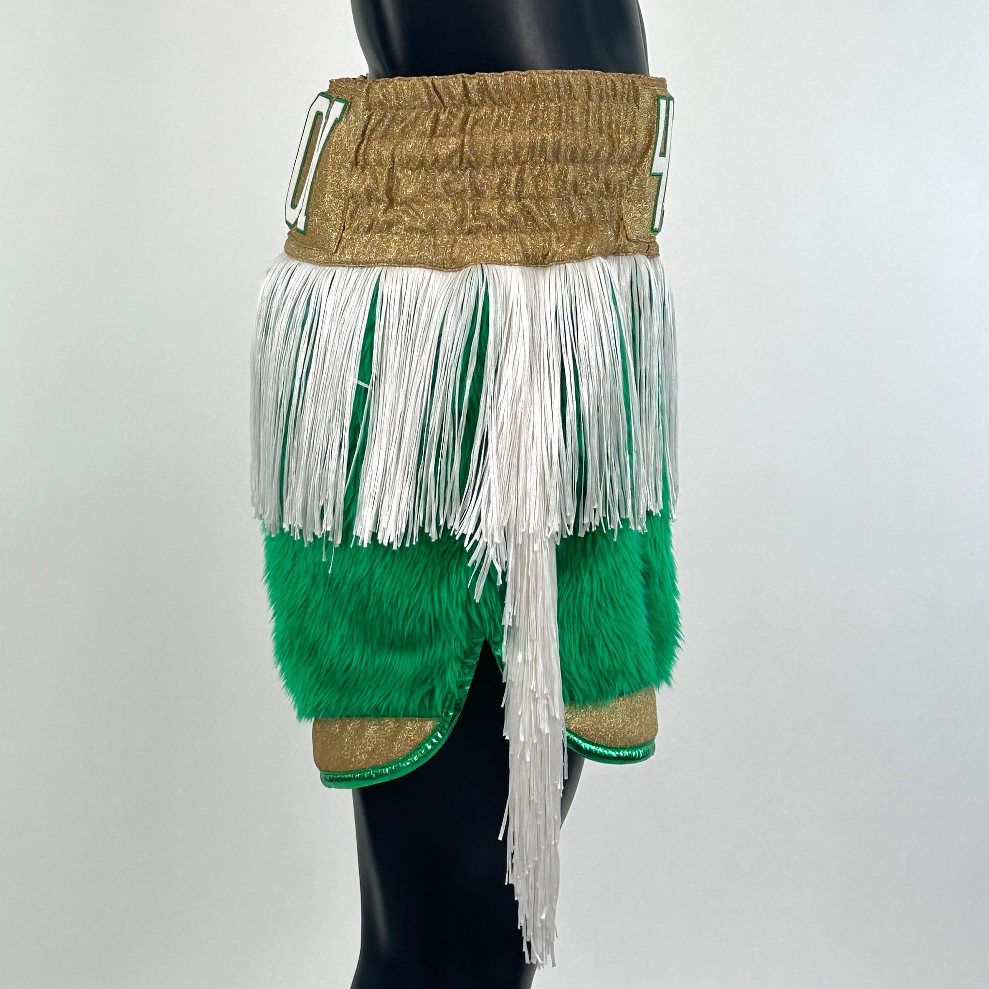 Long Tassels Supreme BX Derrick 135787 Custom Boxing Shorts & Trunks