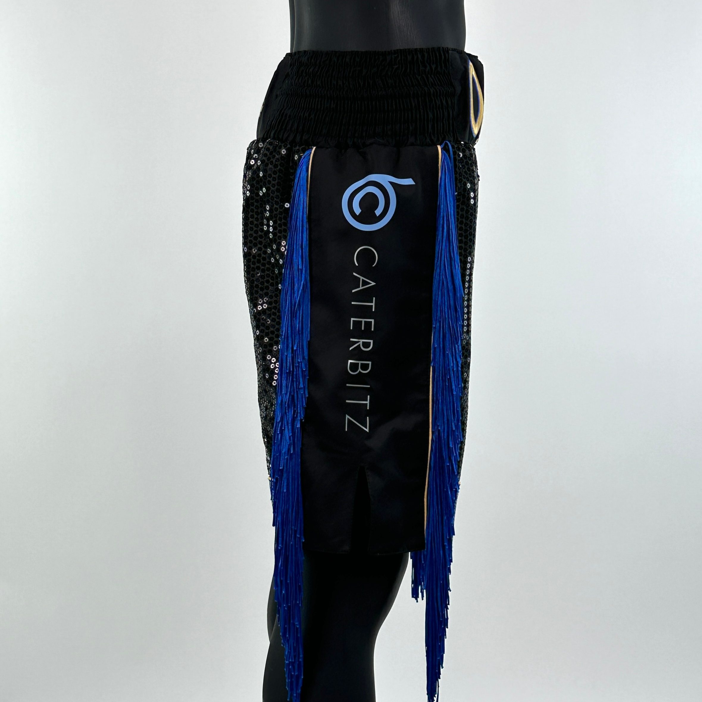 Panel Long Tassels BX Charlene 153947 Custom Boxing Shorts & Trunks