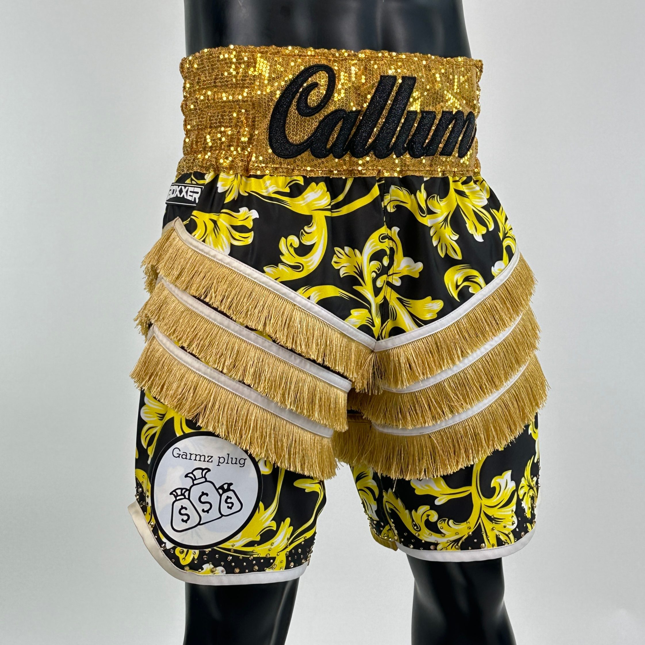 Rebel BX old Callum 152394 Custom Boxing Shorts & Trunks