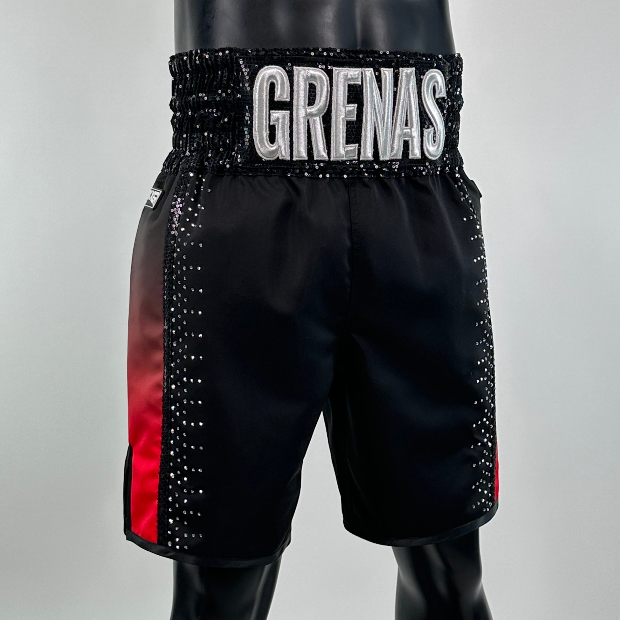 Side Stripe BX Old Roger 154504 Custom Boxing Shorts & Trunks