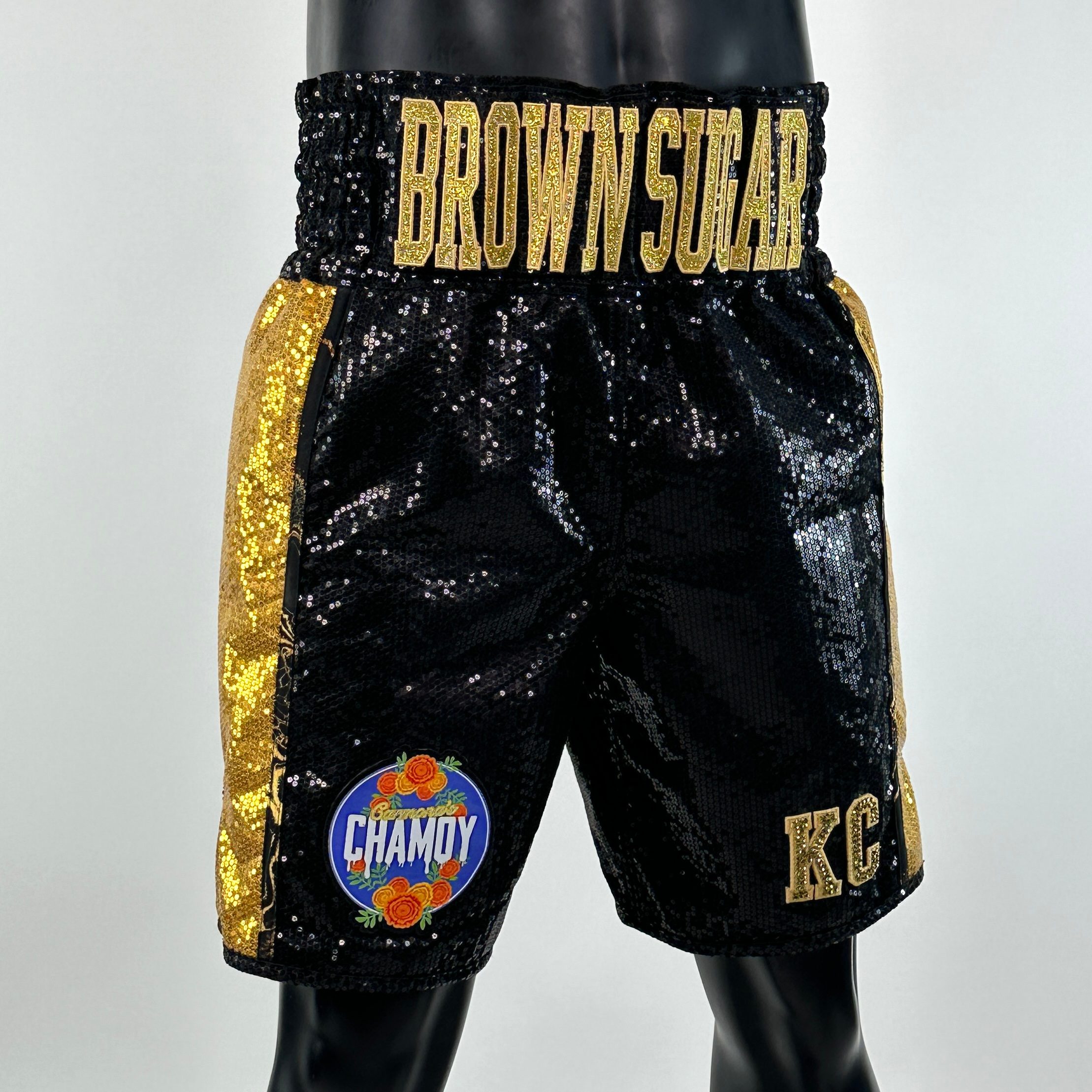 Side Stripe BX  Christina 155109 Custom Boxing Shorts & Trunks