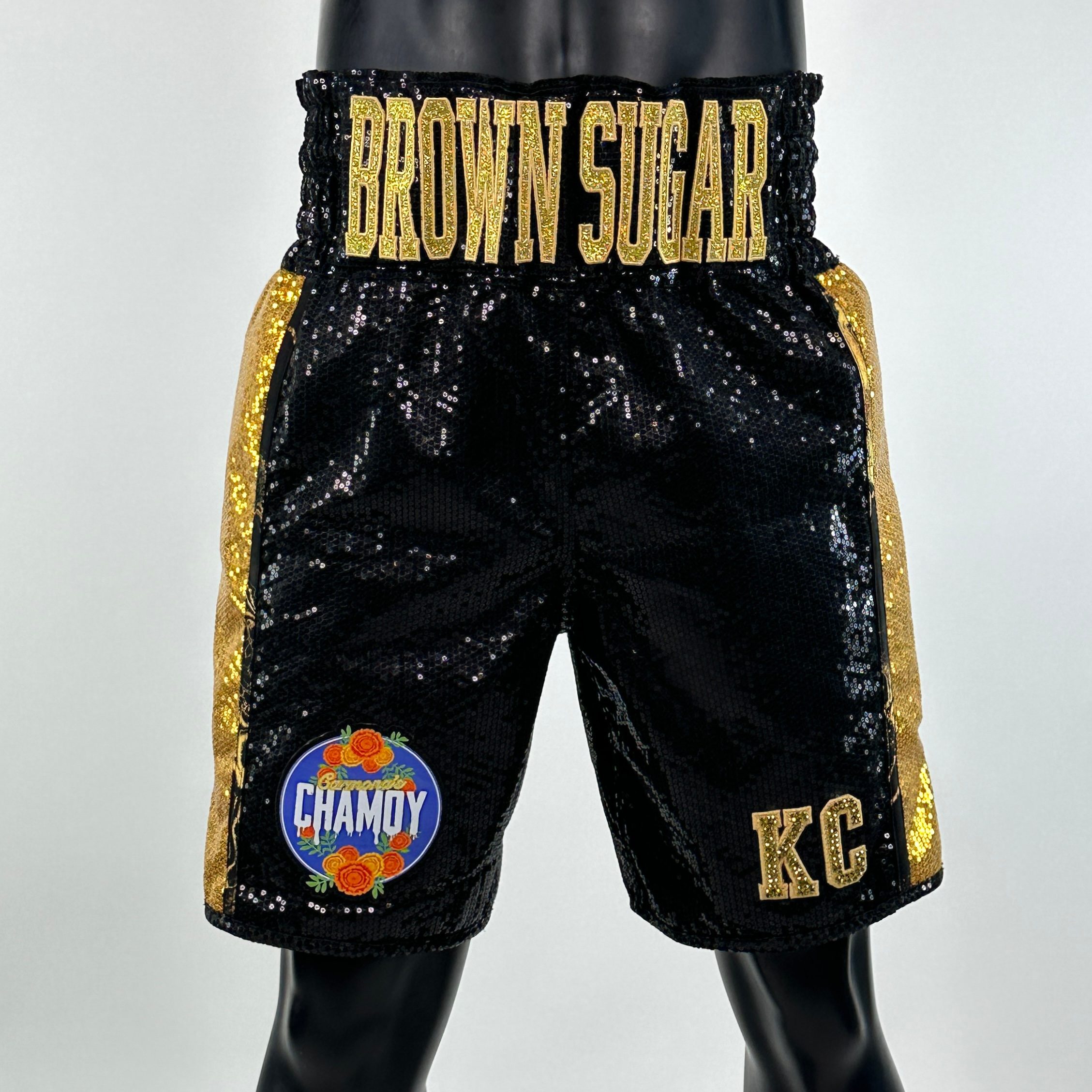 Side Stripe BX  Christina 155109 Custom Boxing Shorts & Trunks