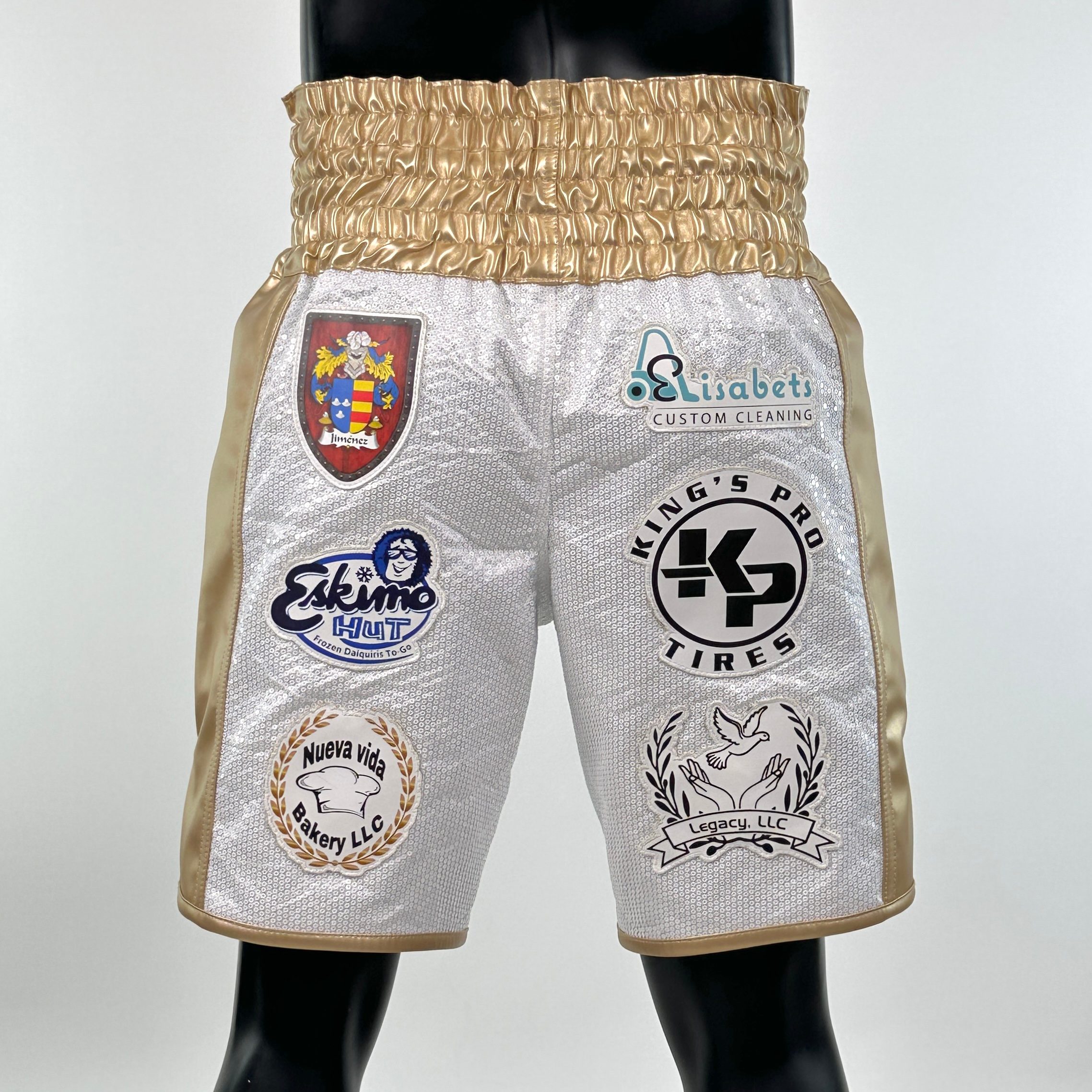 Side Stripe BX  Robert 155945 Custom Boxing Shorts & Trunks
