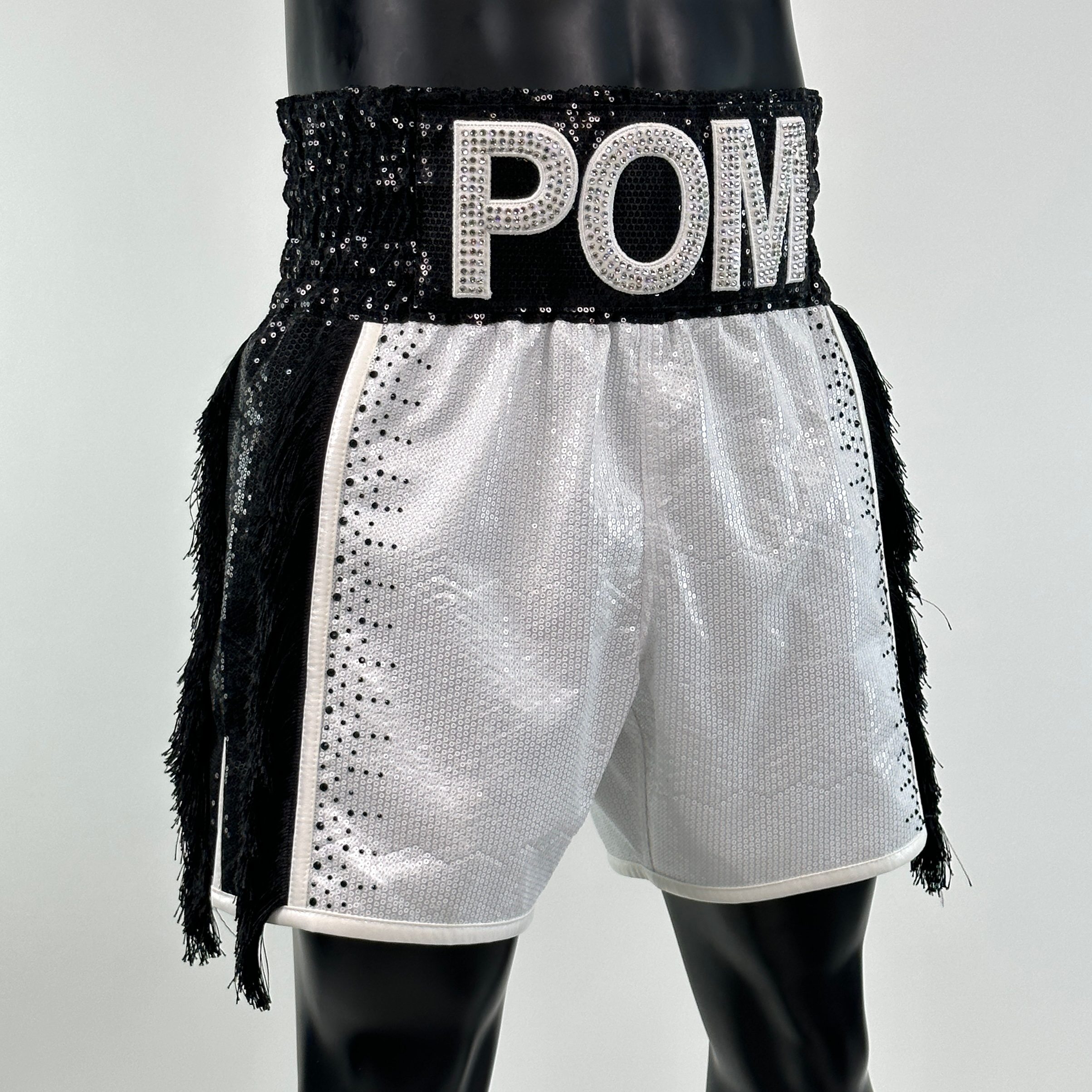 Side Stripe BX Old Connie 155959 Custom Boxing Shorts & Trunks