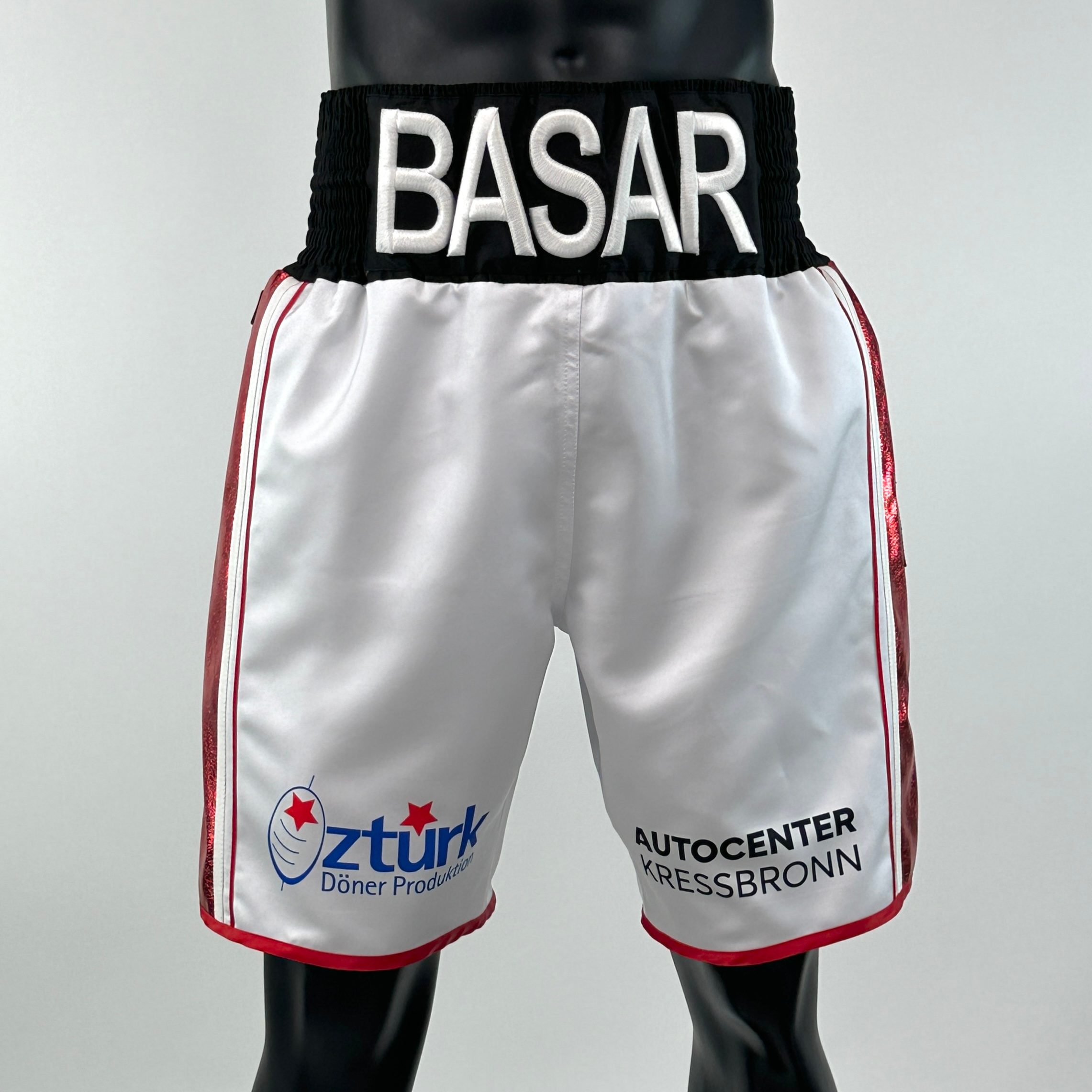 Side Stripe Luxury II Basar 155724 Custom Boxing Shorts & Trunks