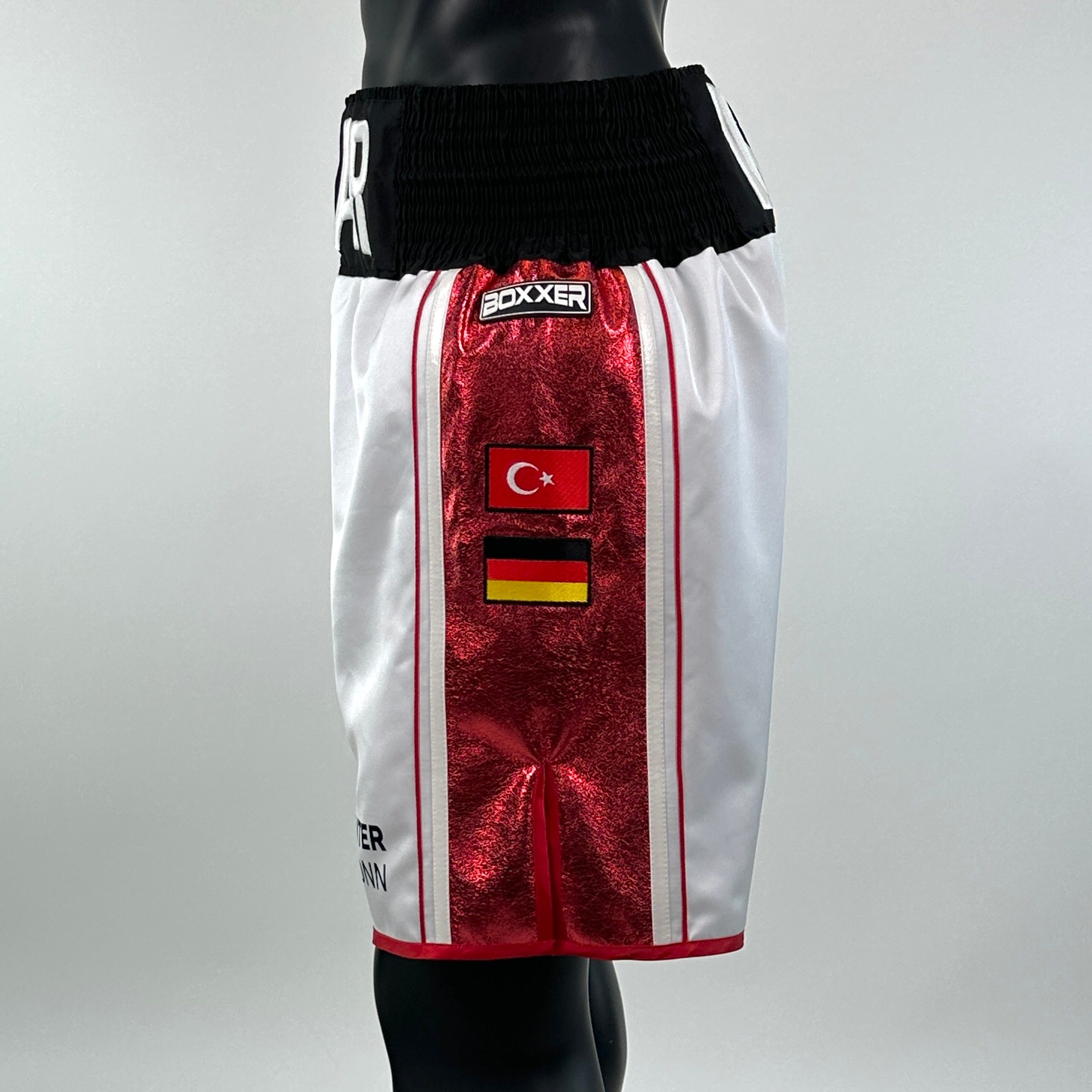 Side Stripe Luxury II Basar 155724 Custom Boxing Shorts & Trunks