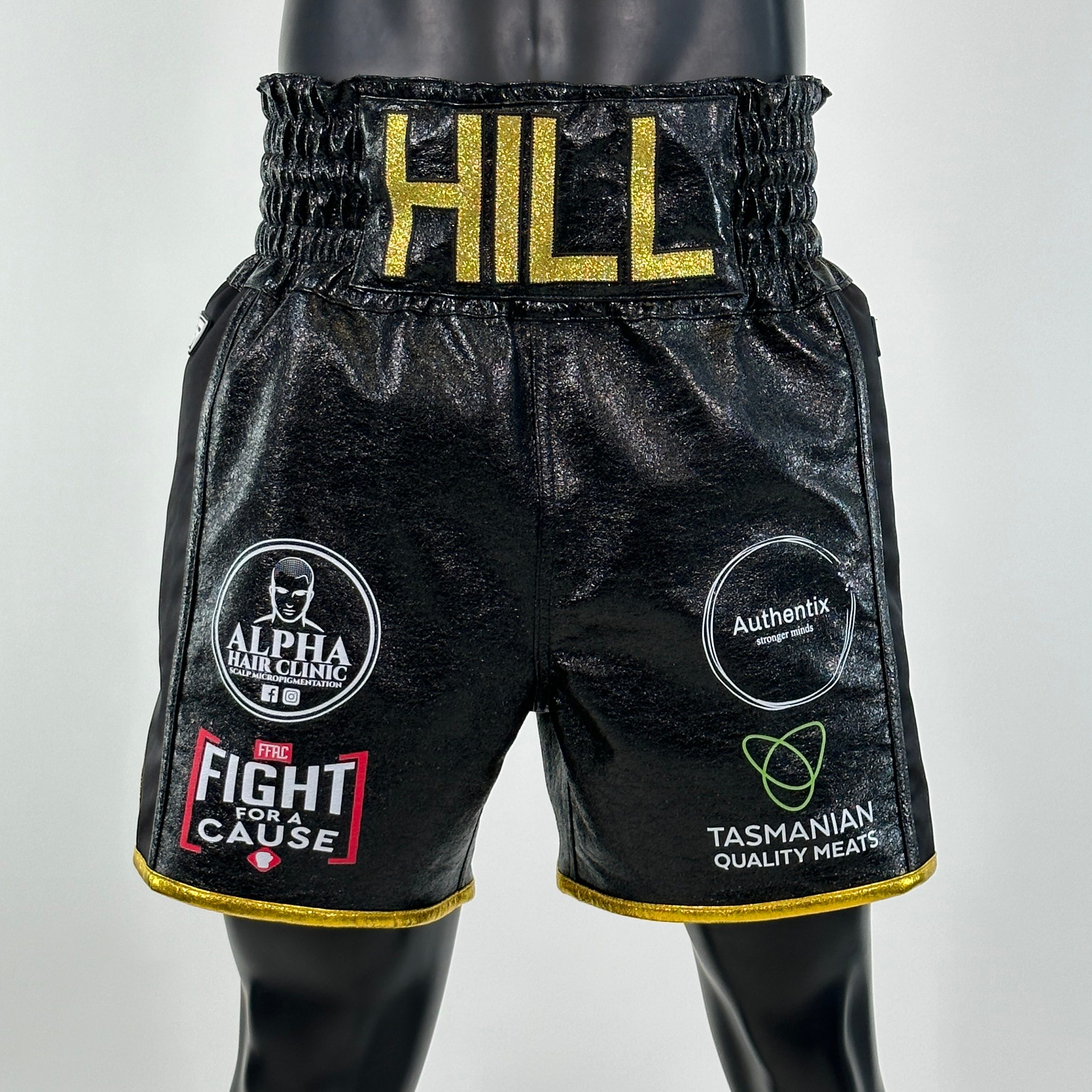 Side Stripe BX  Dan 157458 Custom Boxing Shorts & Trunks