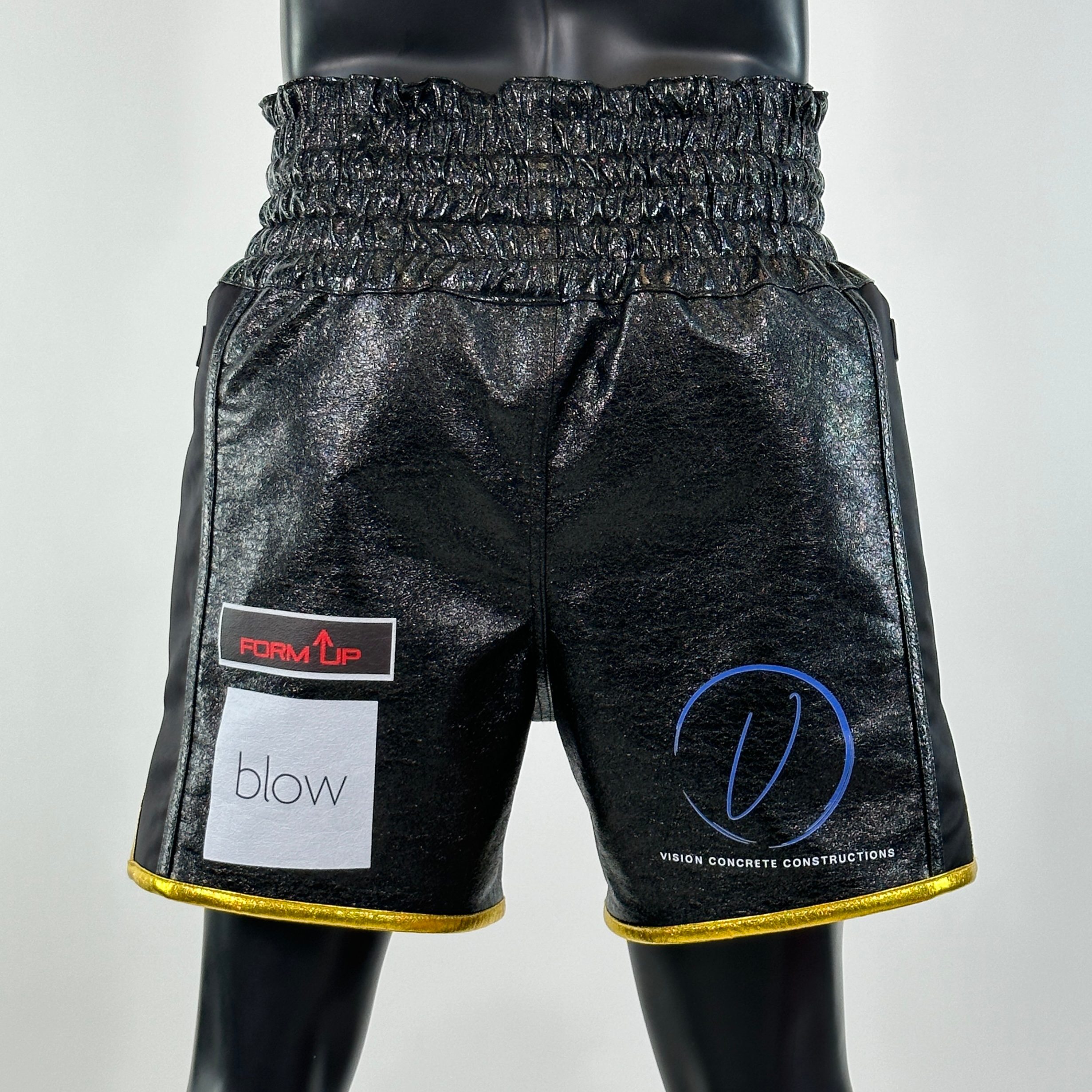 Side Stripe BX  Dan 157458 Custom Boxing Shorts & Trunks