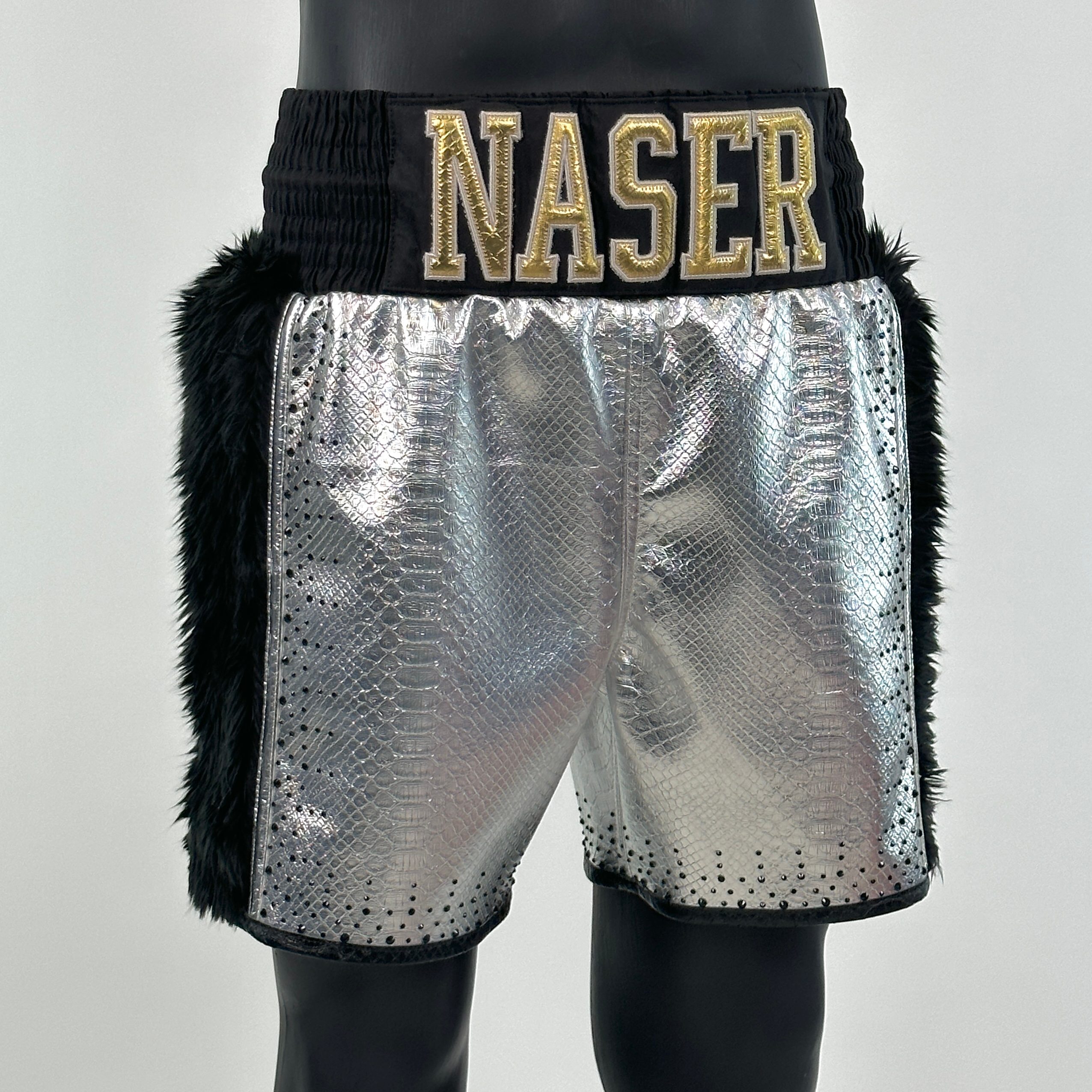 Side Stripe BX Old Ronnie 155907 Custom Boxing Shorts & Trunks