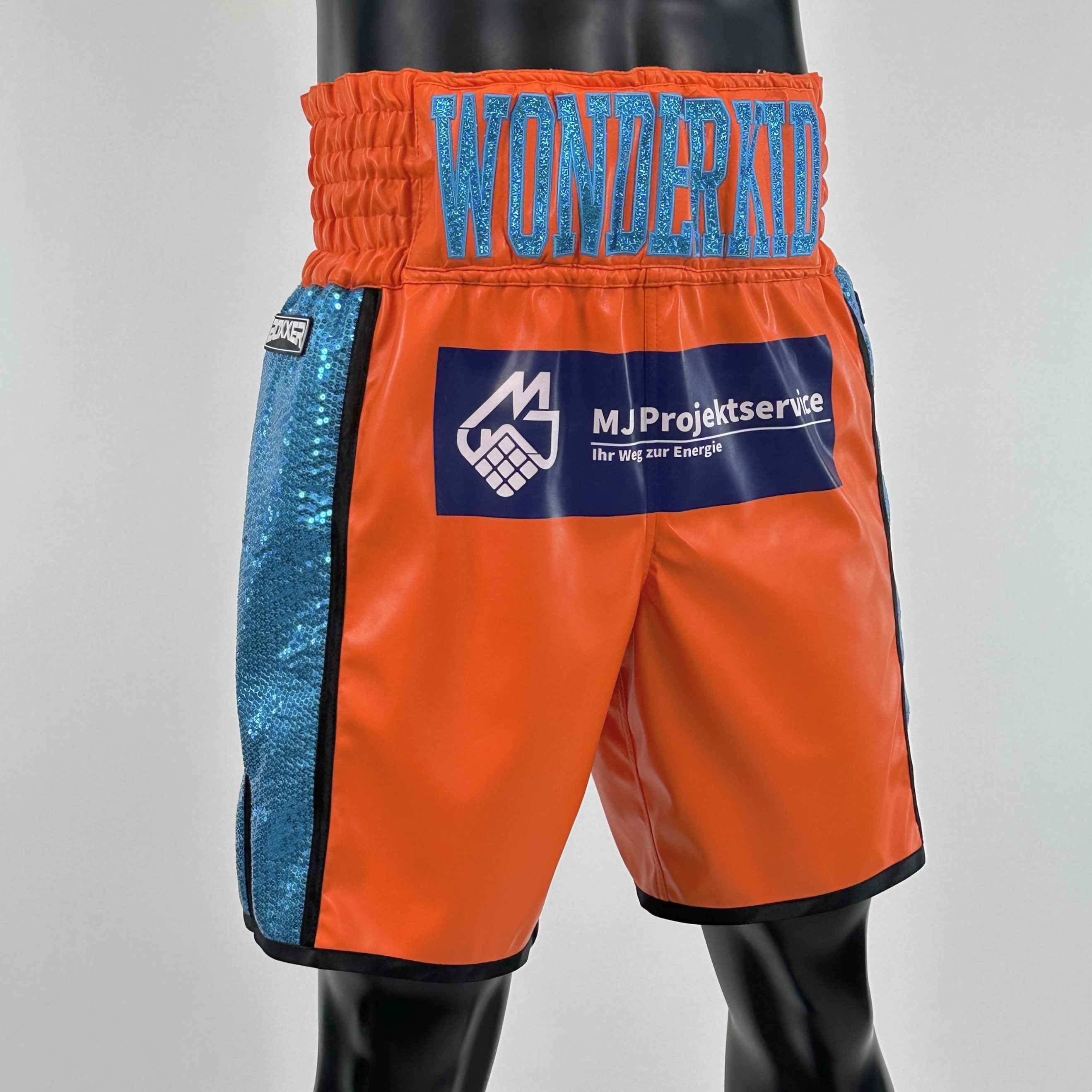 Side Stripe BX  Nick 157401 Custom Boxing Shorts & Trunks