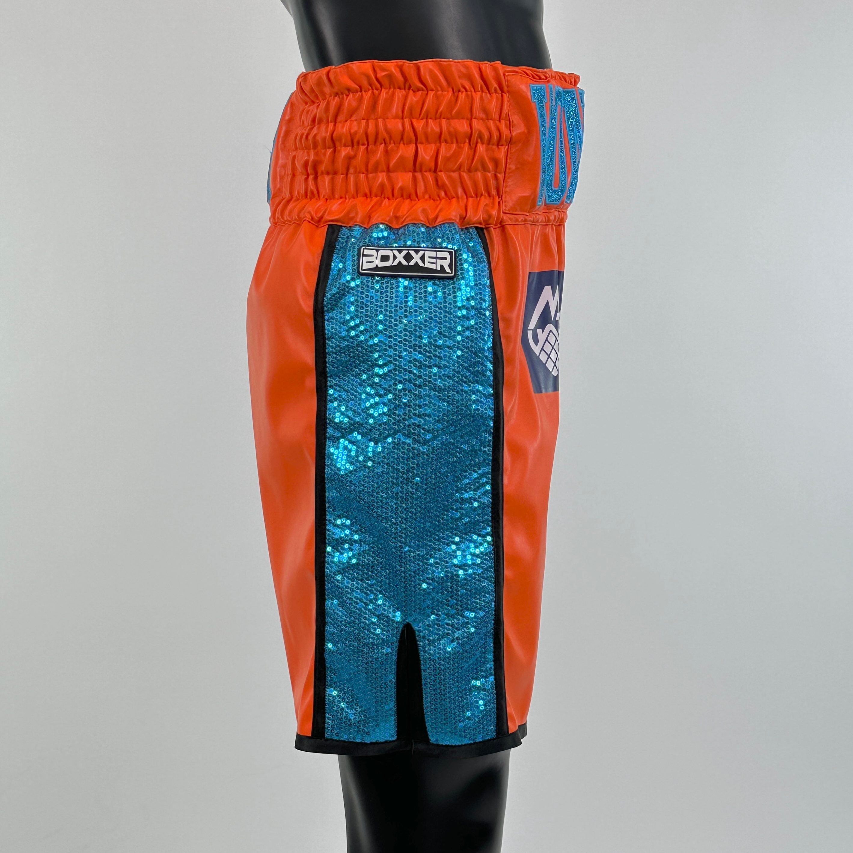 Side Stripe BX  Nick 157401 Custom Boxing Shorts & Trunks