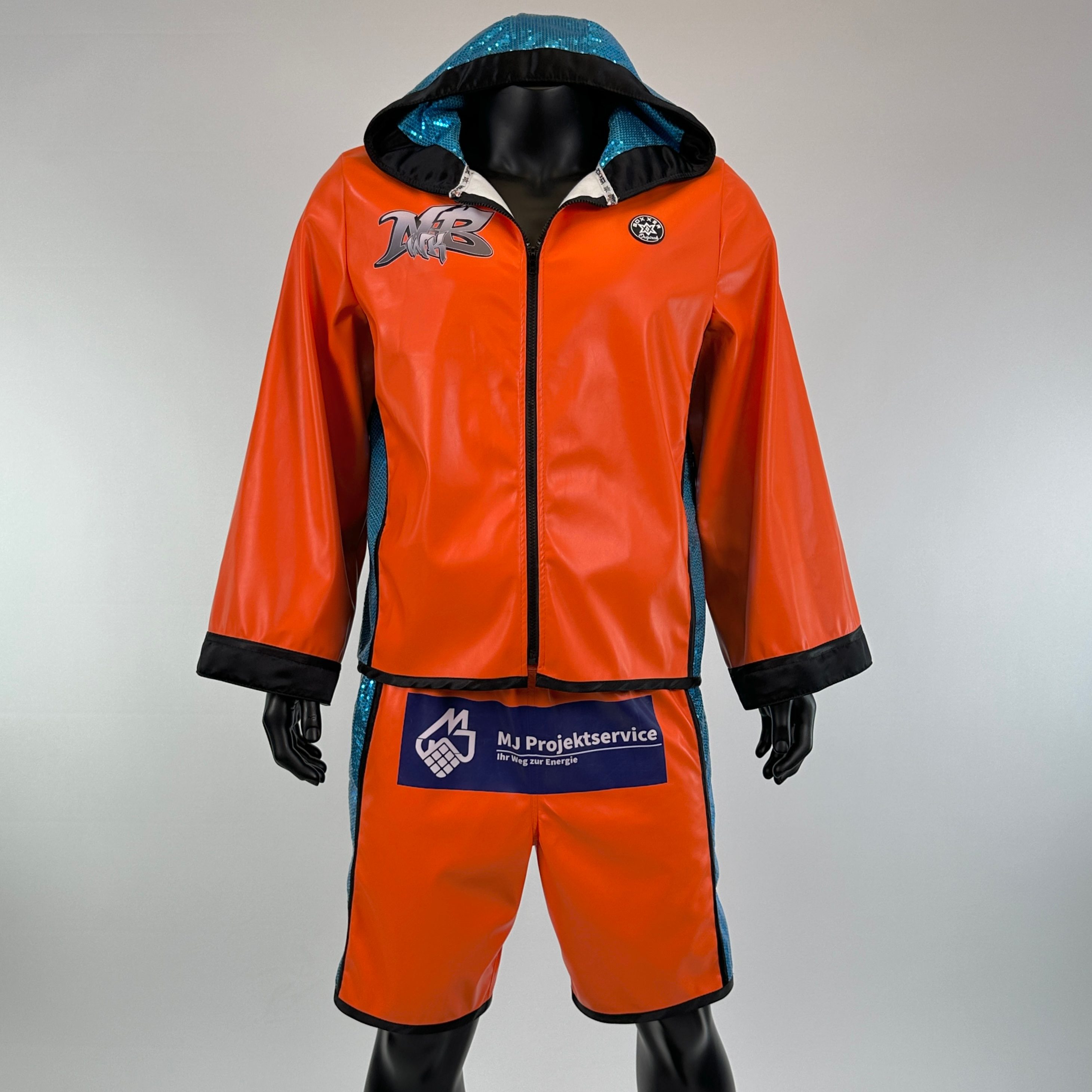 Side Stripe BX  Nick 157401 Custom Boxing Shorts & Trunks