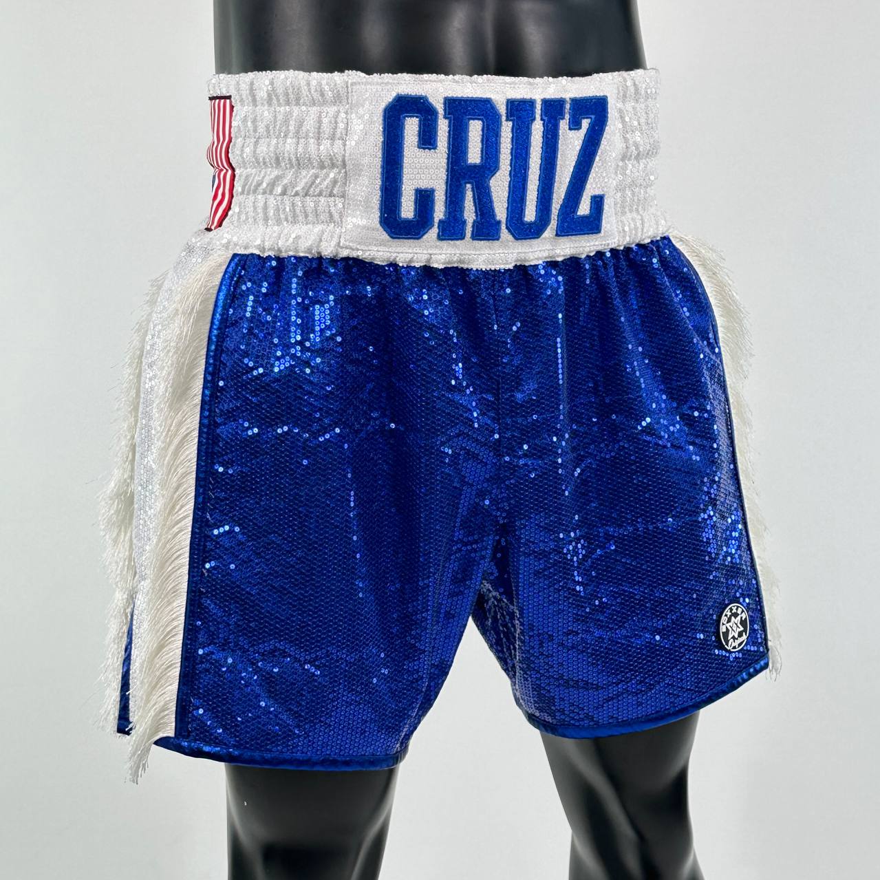 Side Stripe BX Old June 158743 Custom Boxing Shorts & Trunks