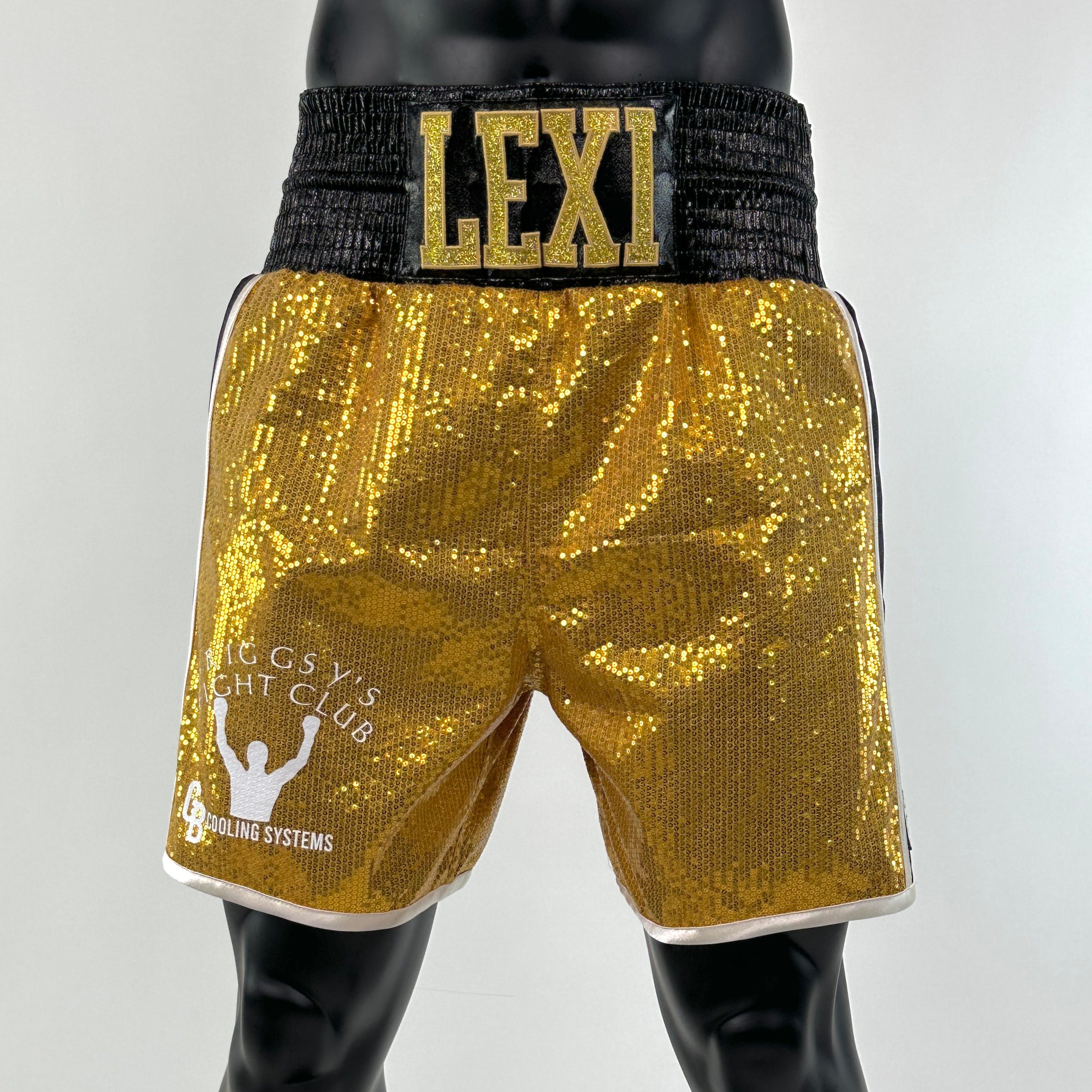 Side Stripe BX  Briony 155603 Custom Boxing Shorts & Trunks