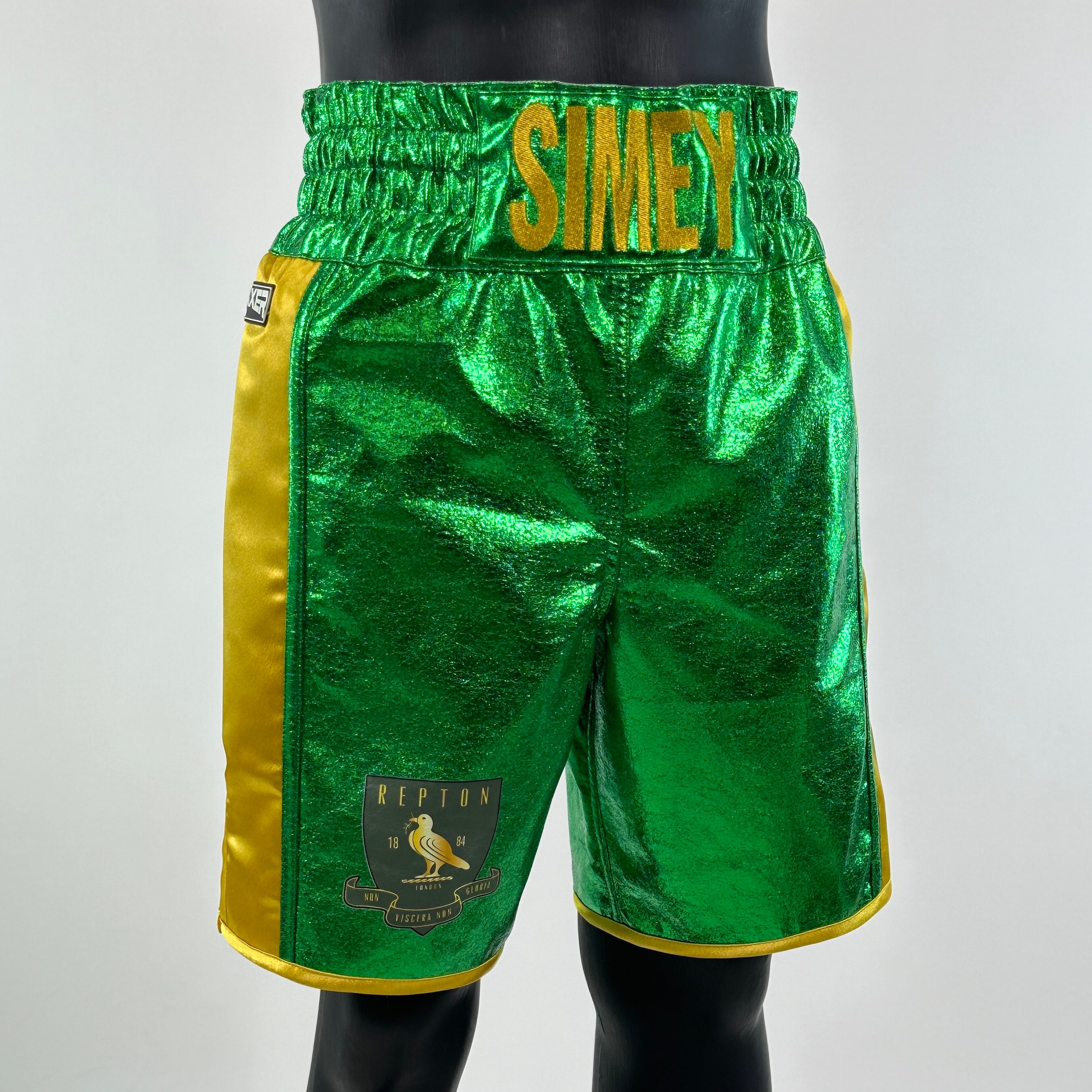 Side Stripe BX Old Simon 160345 Custom Boxing Shorts & Trunks